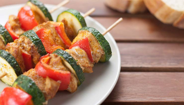 کباب سبزیجات : کباب مخصوص گیاه خواران و افراد رژیمی (مرحله به مرحله)