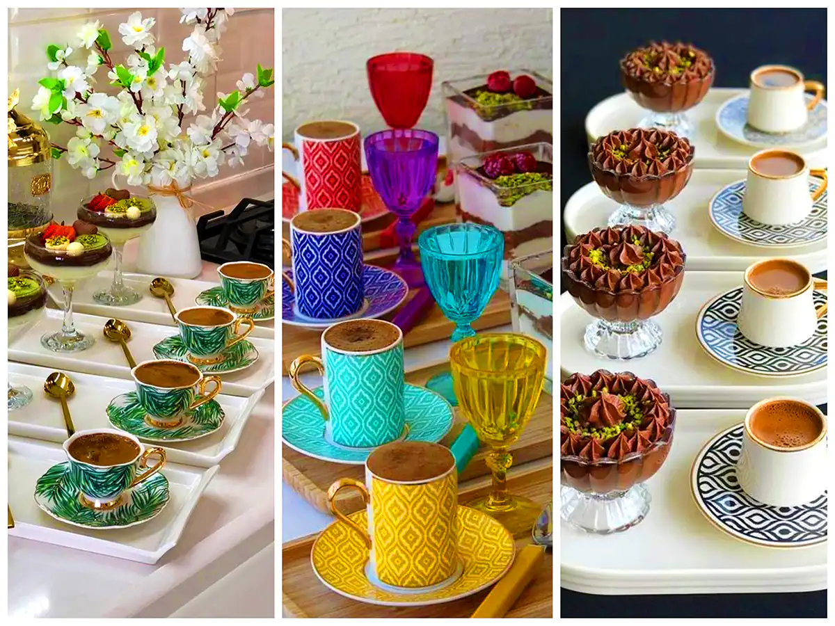 ایده سرو قهوه و چای (جدیدترین مدل های ترند امسال ۱۴۰۴ - ۲۰۲۵)