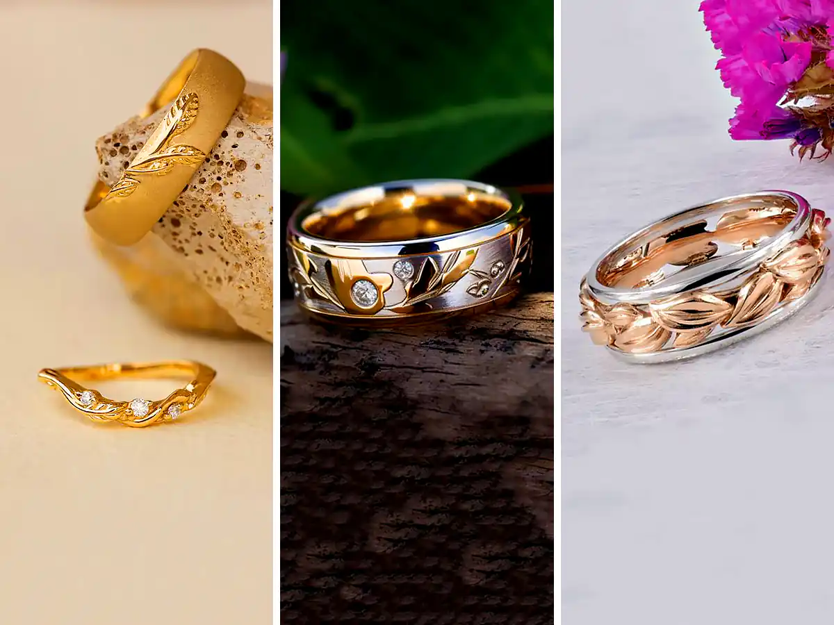 حلقه طلای لوکس و گرانبها (جدیدترین مدل های ترند امسال ۱۴۰۴ - ۲۰۲۵)
