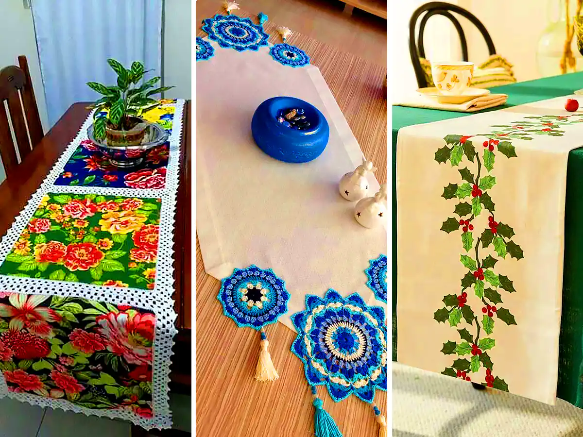 رانر رومیزی شیک و خاص (جدیدترین مدل های ترند امسال ۱۴۰۴ - ۲۰۲۵)