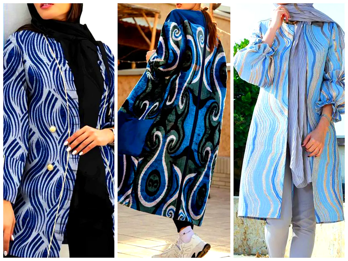 مانتو رنگی وارداتی (جدیدترین مدل های ترند امسال ۱۴۰۴ - ۲۰۲۵)