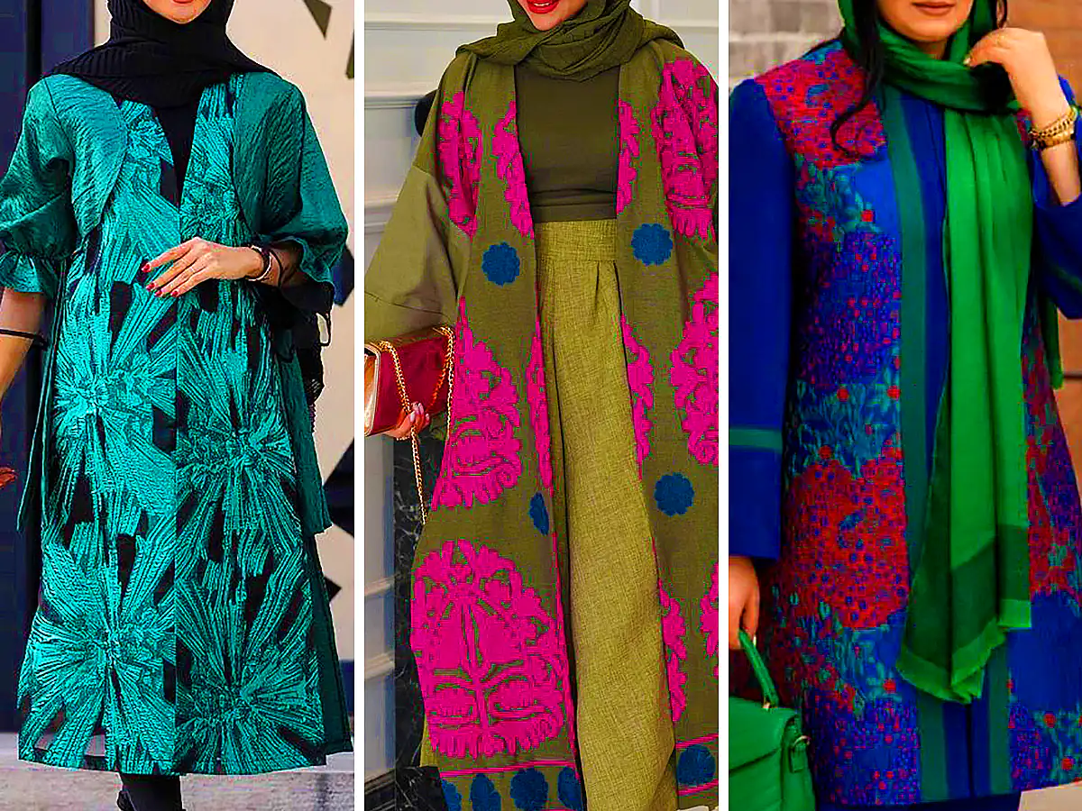 مانتو مجلسی مدرن زنانه (جدیدترین مدل های ترند امسال ۱۴۰۴ - ۲۰۲۵)