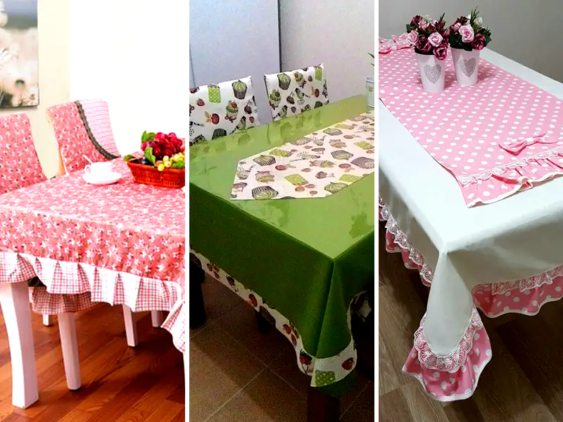 مدل رومیزی پارچه ای برای نوعروس ها (جدیدترین مدل های ترند امسال ۱۴۰۴ - ۲۰۲۵)