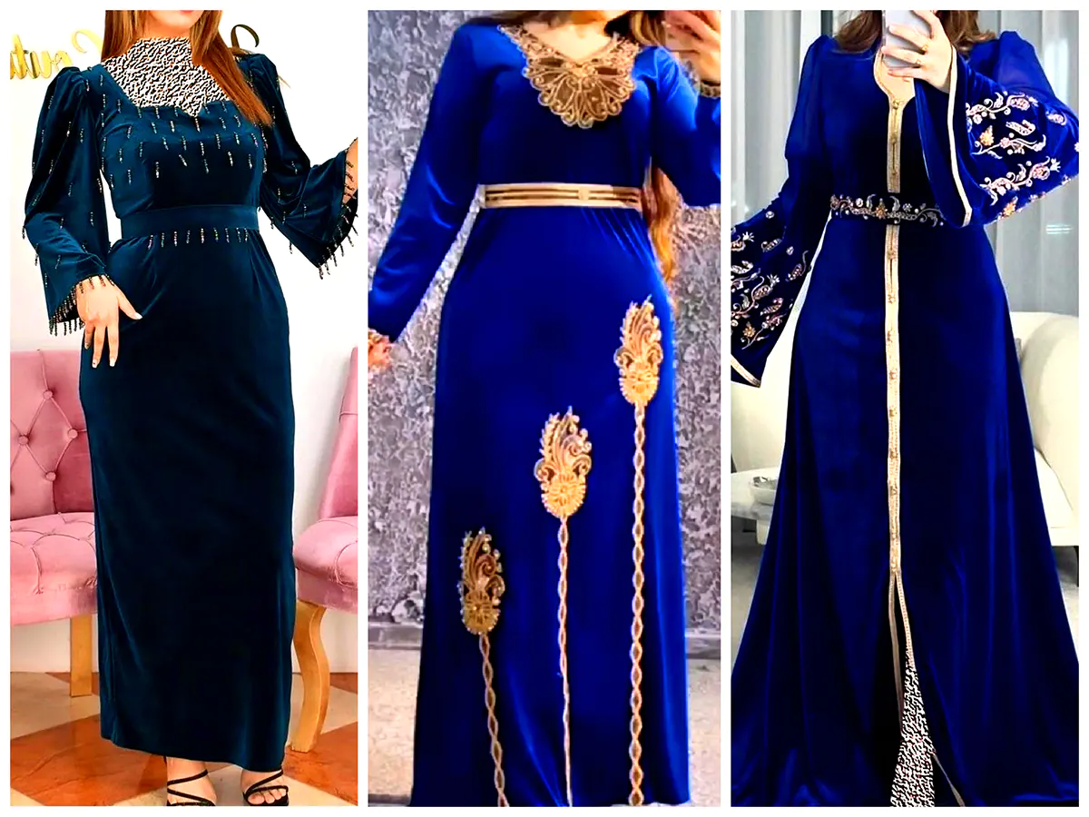 پیراهن مجلسی و شیک مخمل (جدیدترین مدل های ترند امسال ۱۴۰۴ - ۲۰۲۵)