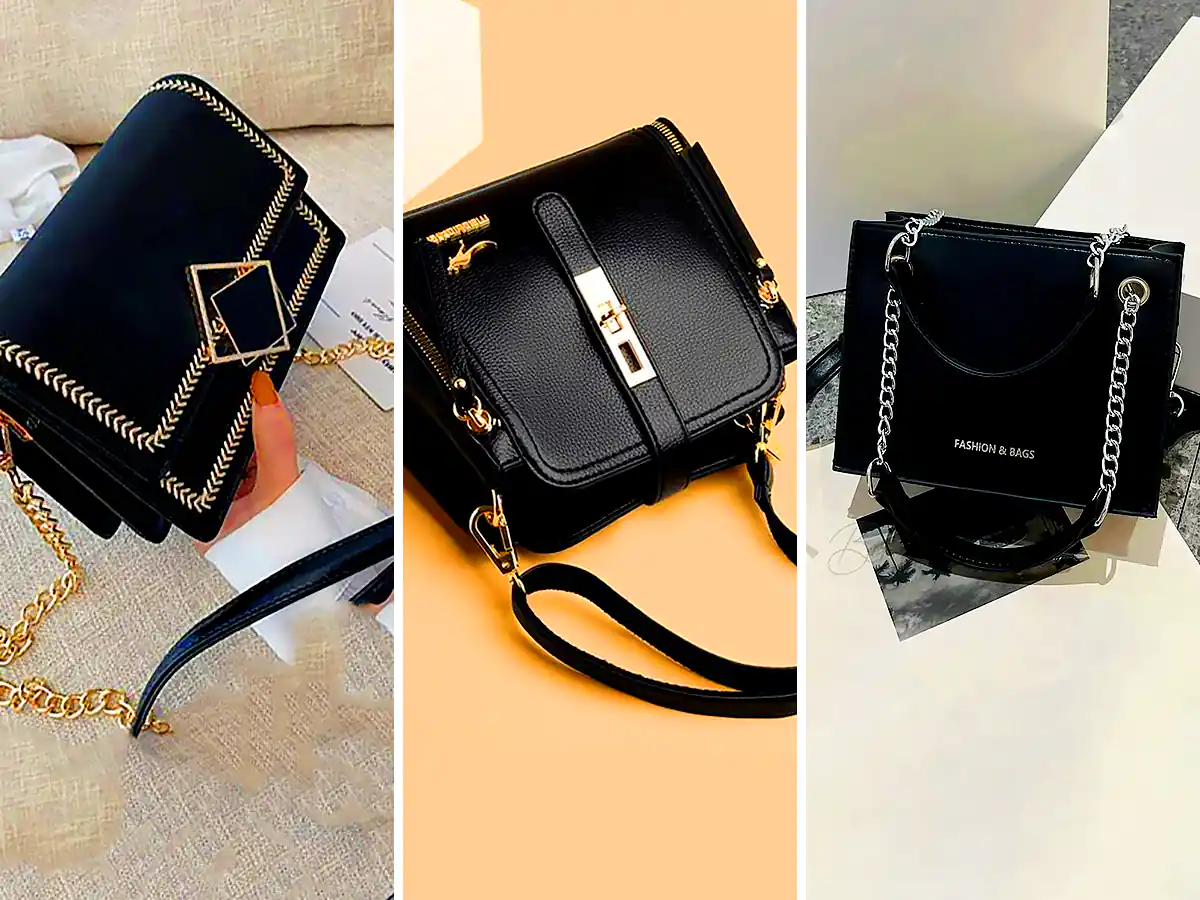کیف دستی رسمی مشکی (جدیدترین مدل های ترند امسال ۱۴۰۴ - ۲۰۲۵)