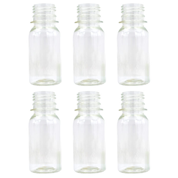 بطری پلاستیکی مدل شربت کد Sh60 بسته 6 عددی