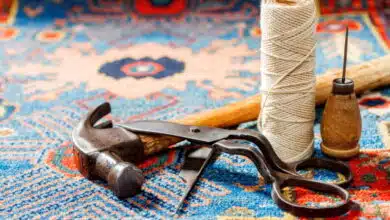 بهترین چسب برای روفوگری پارگی فرش + روش های استفاده