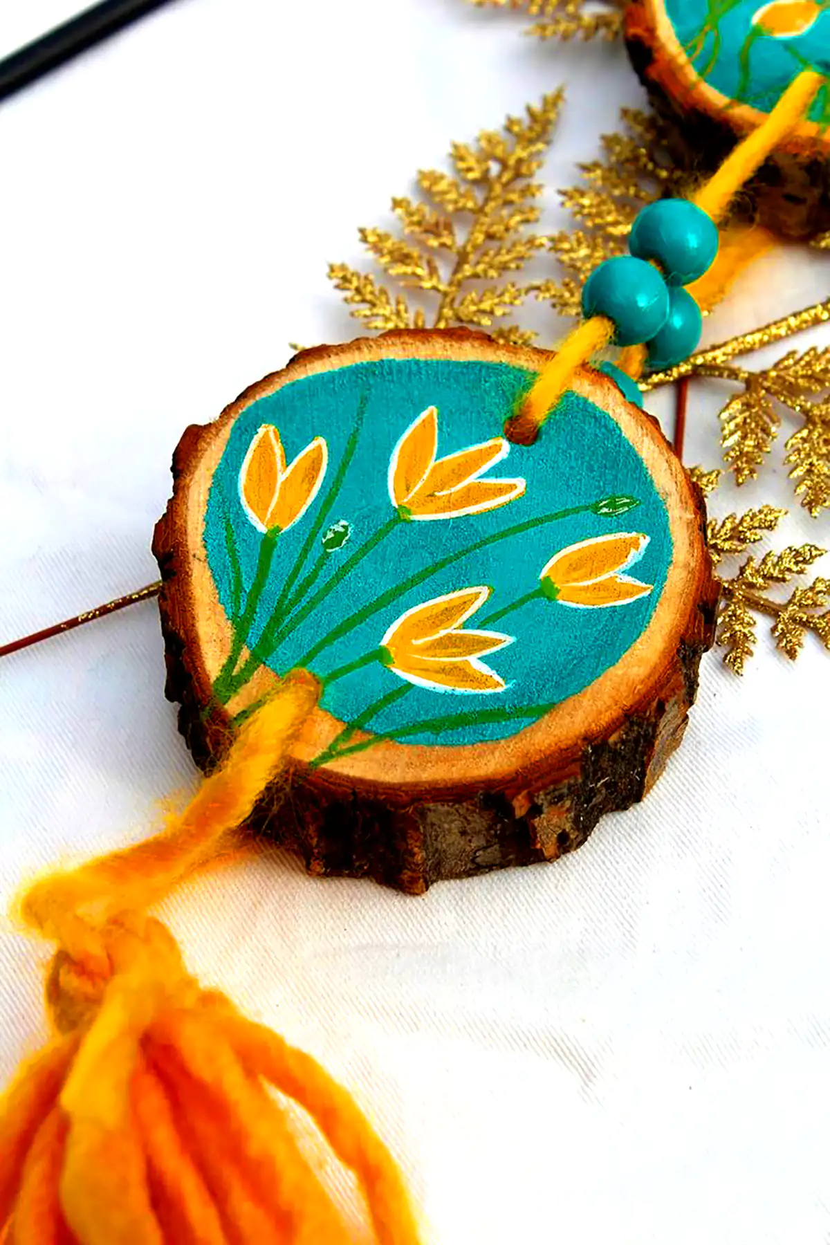 آویز چوبی ماشین