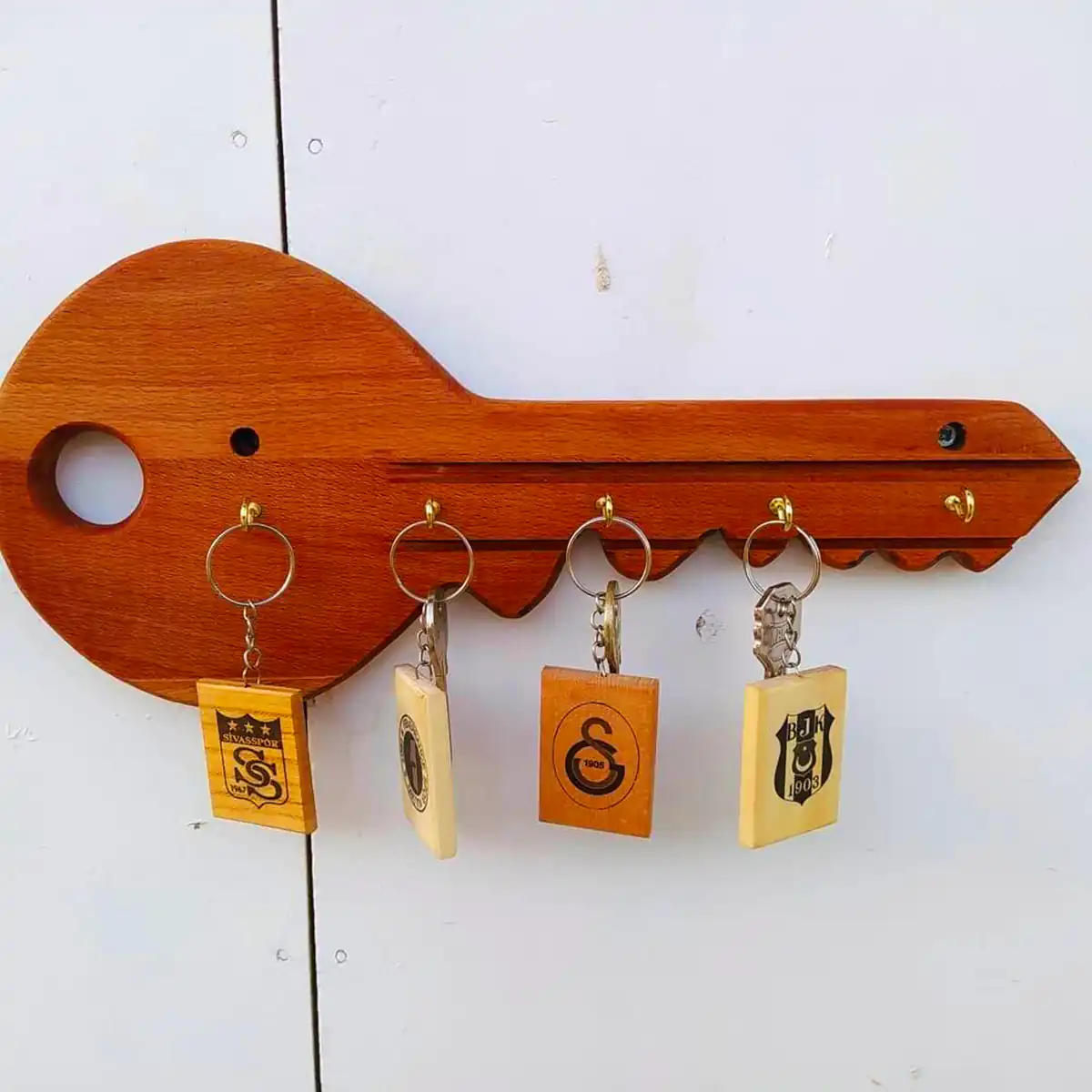 جاکلیدی چوبی دیواری