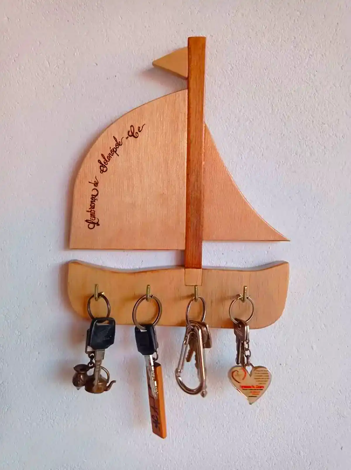 جاکلیدی چوبی دیواری