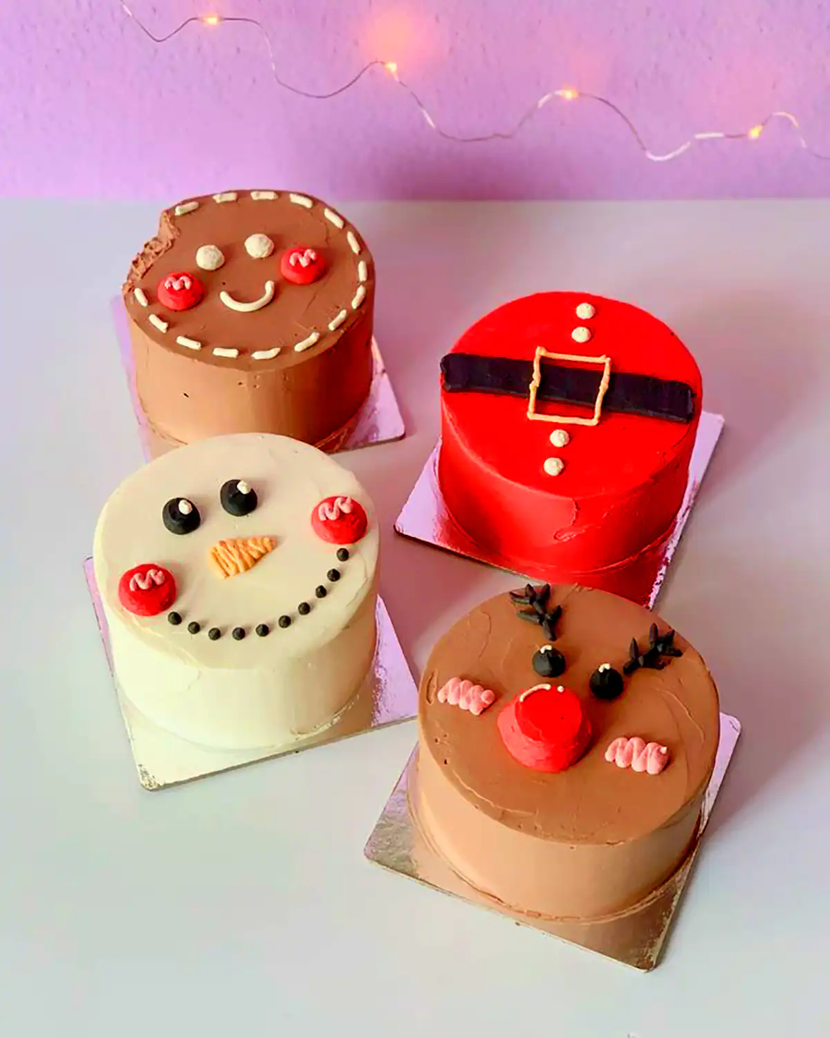 مدل کیک کریسمسی
