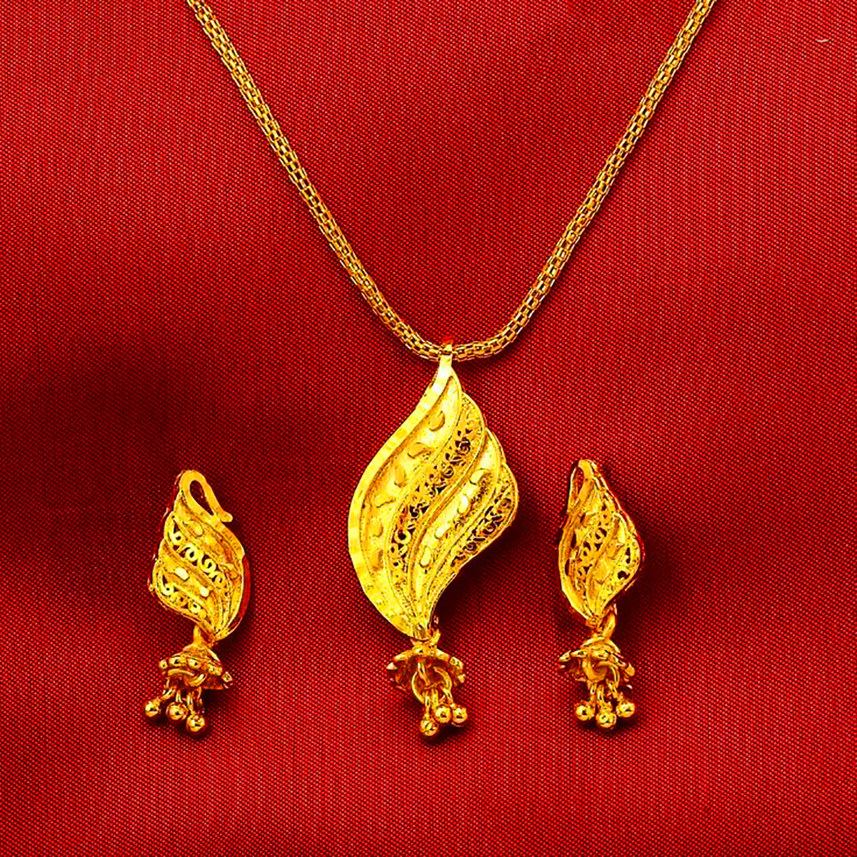 طرح جدید نیم ست طلا