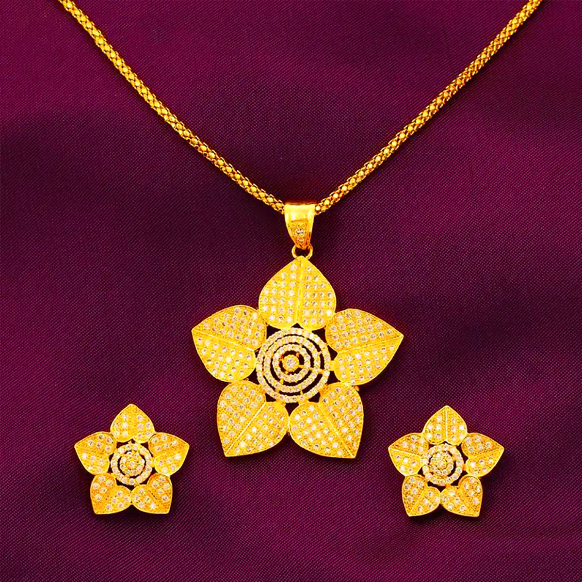 طرح جدید نیم ست طلا
