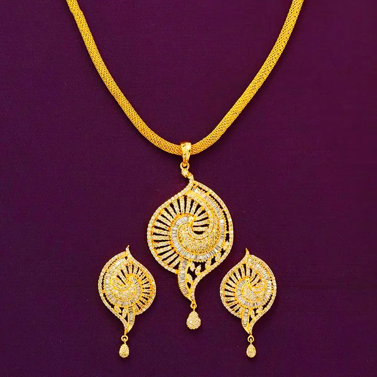 طرح جدید نیم ست طلا