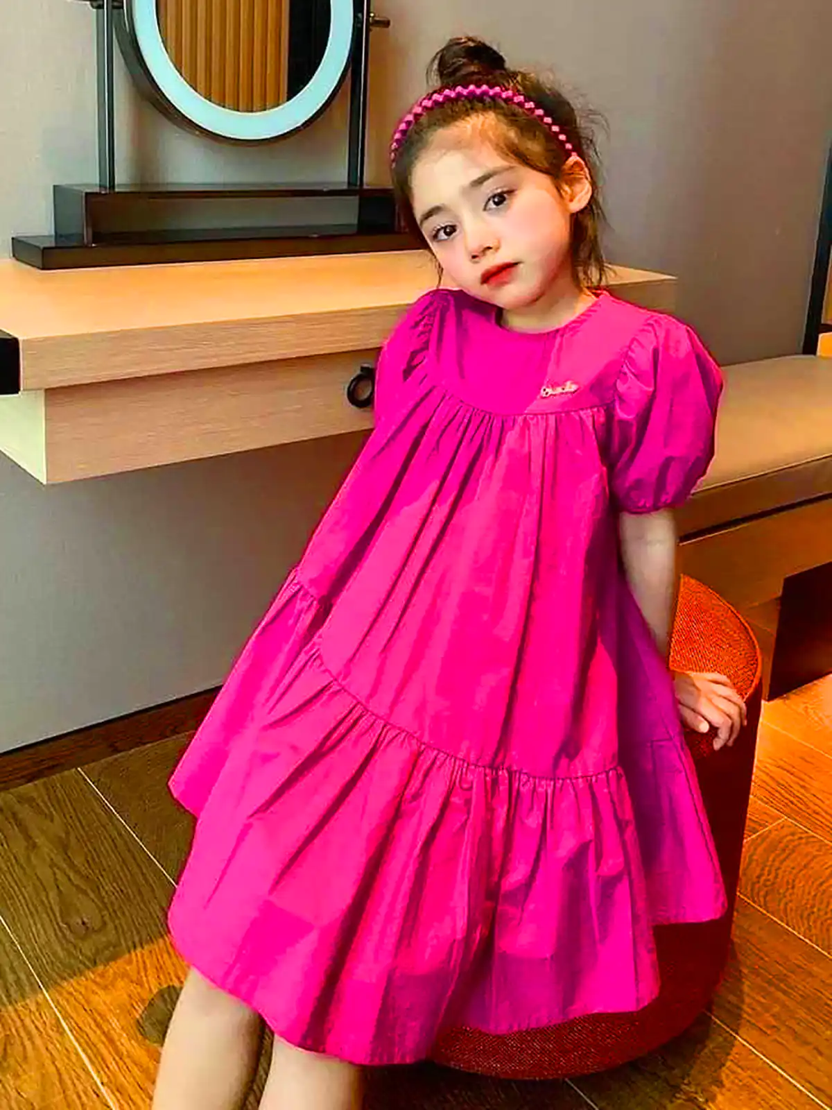پیراهن چین چینی کودکانه