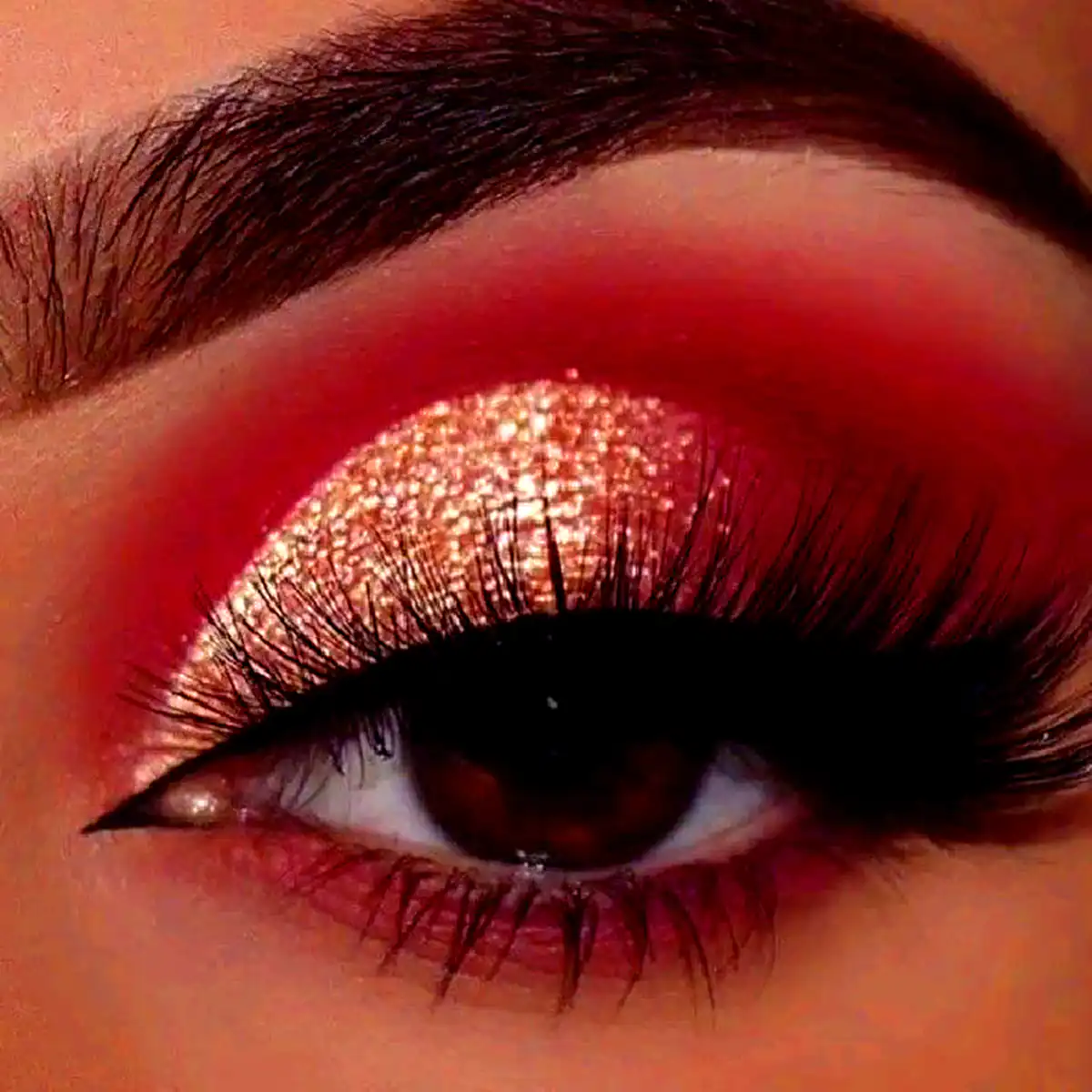 میکاپ چشم ترند چری