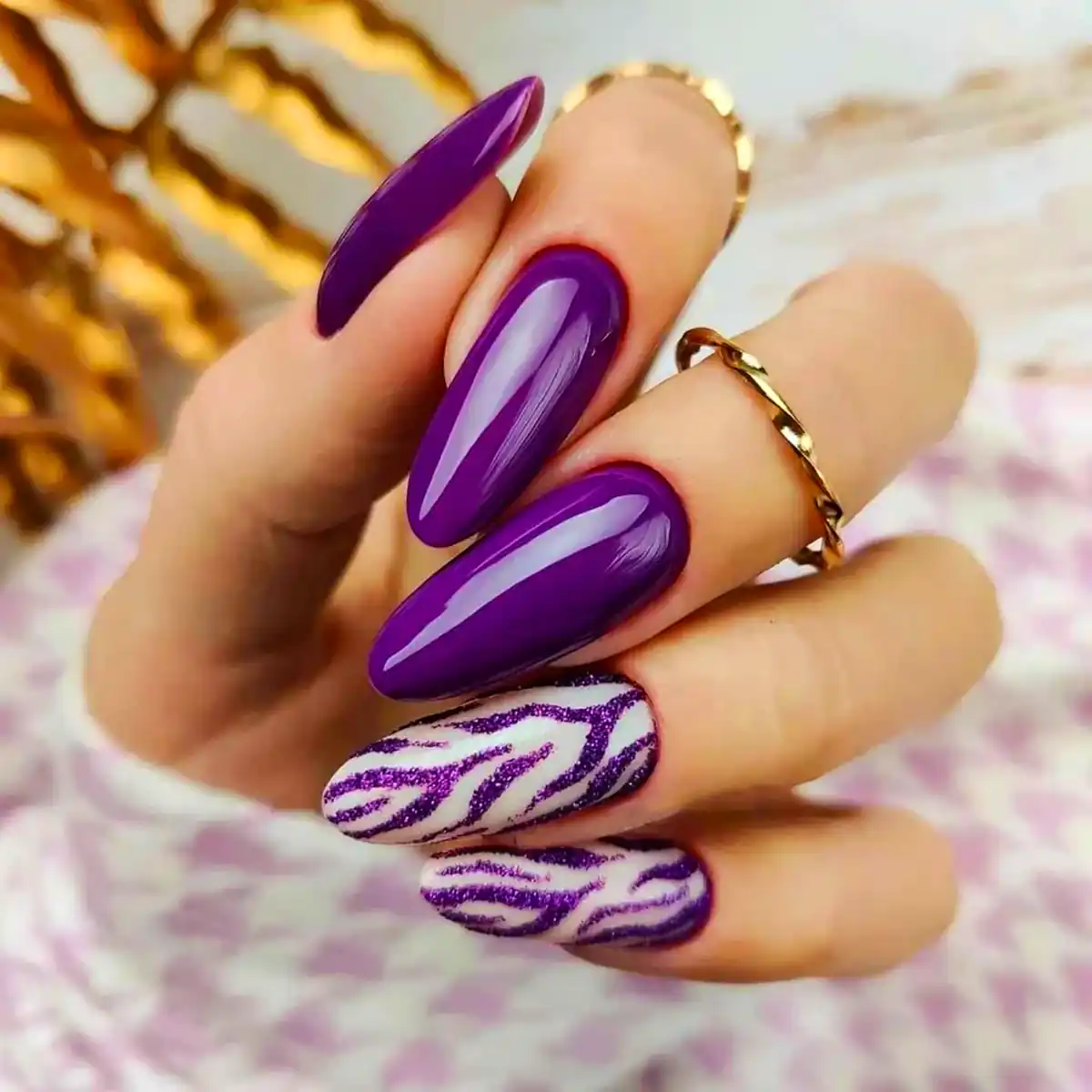 ایده طراحی شیک ناخن