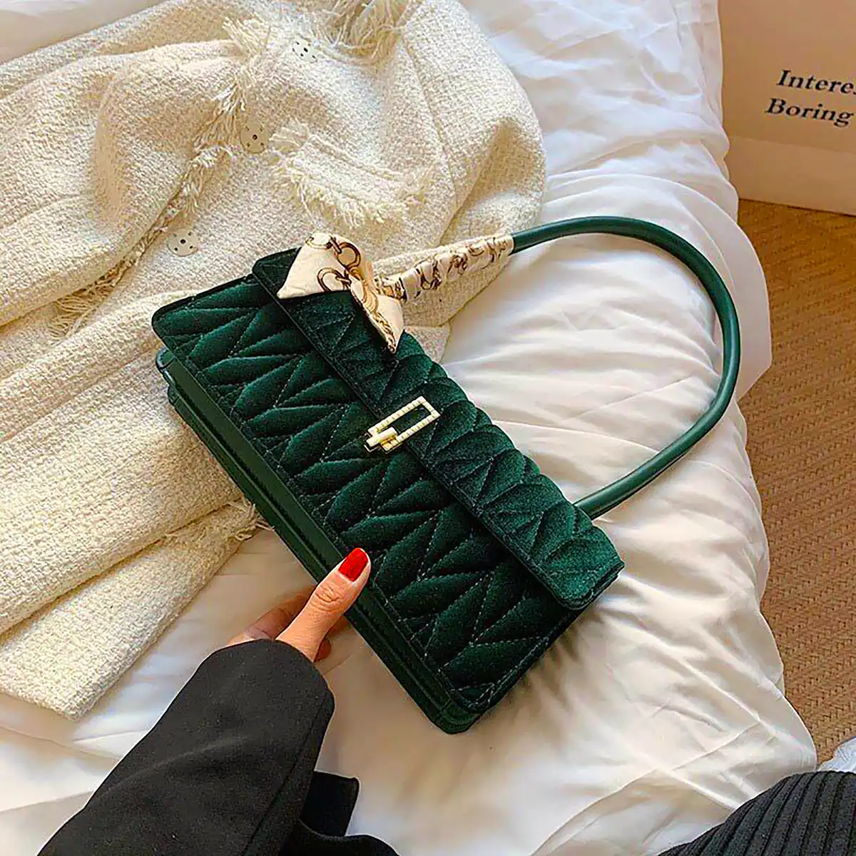 کیف دستی طرحدار زنانه