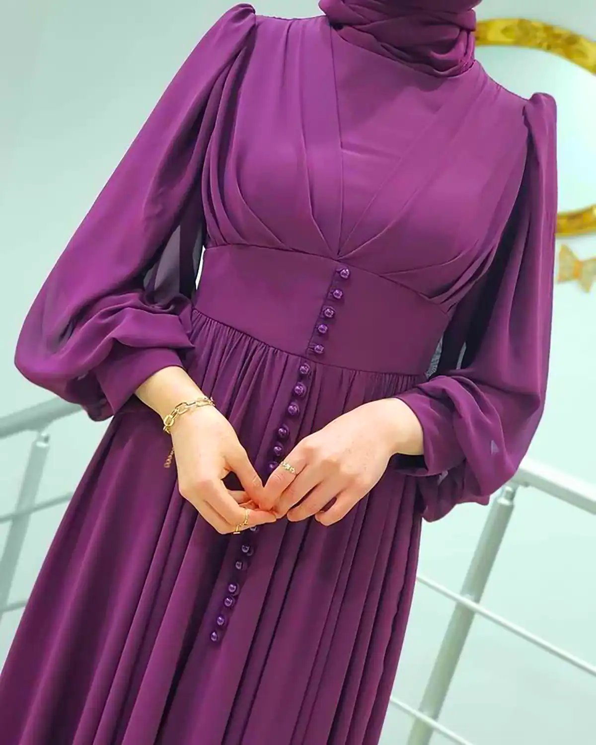 پیراهن شیک مجلسی (جدیدترین مدل های ترند امسال ۱۴۰۴ - ۲۰۲۵) پیراهن مجلسی شیک و پوشیده