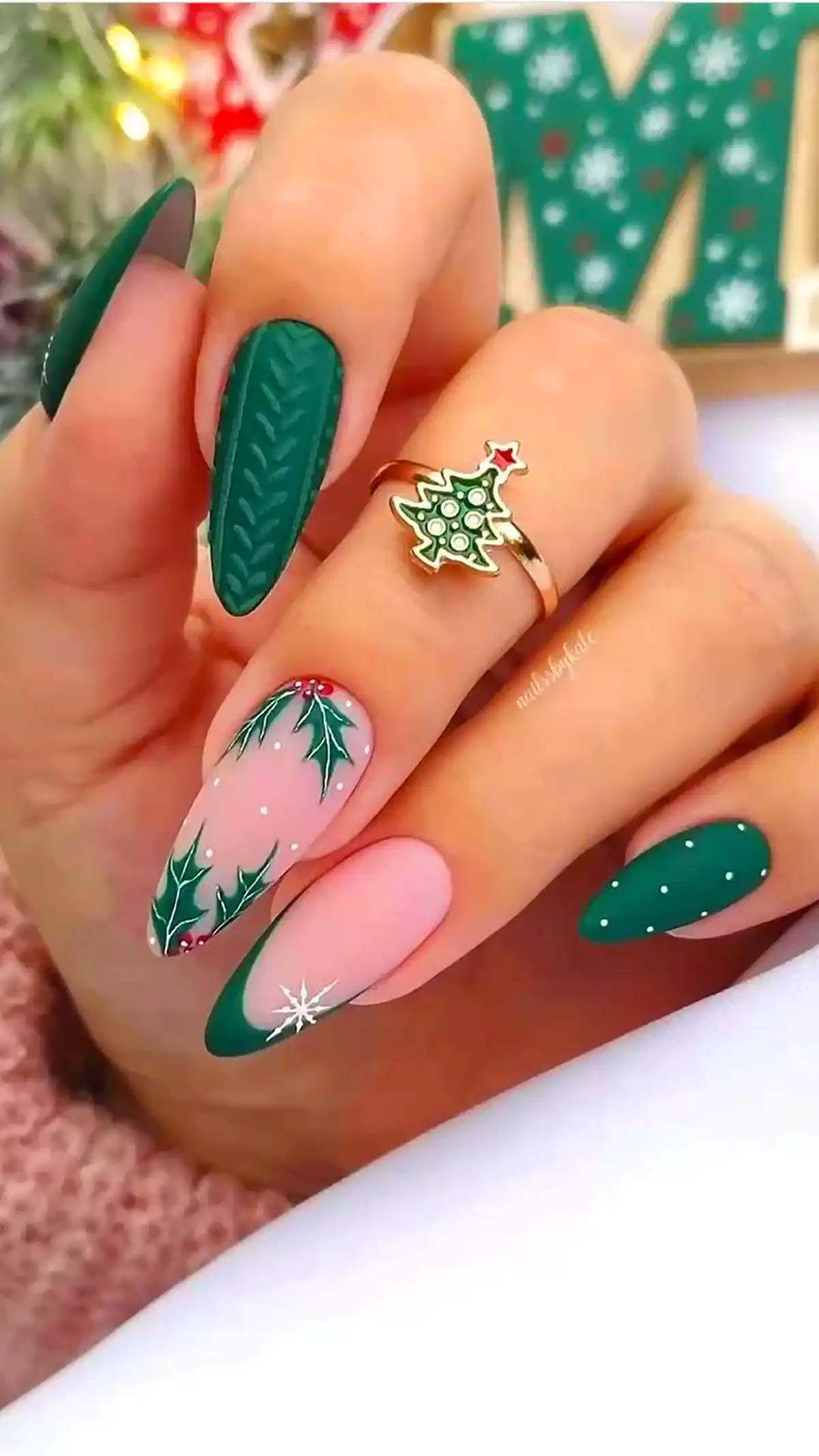 طراحی ناخن برفی