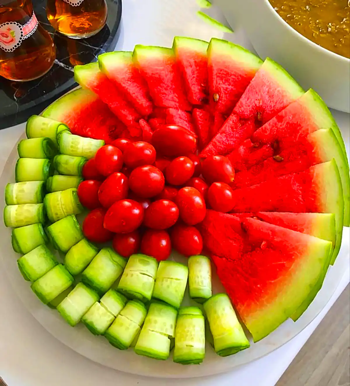دیزاین هندوانه ای شب یلدا