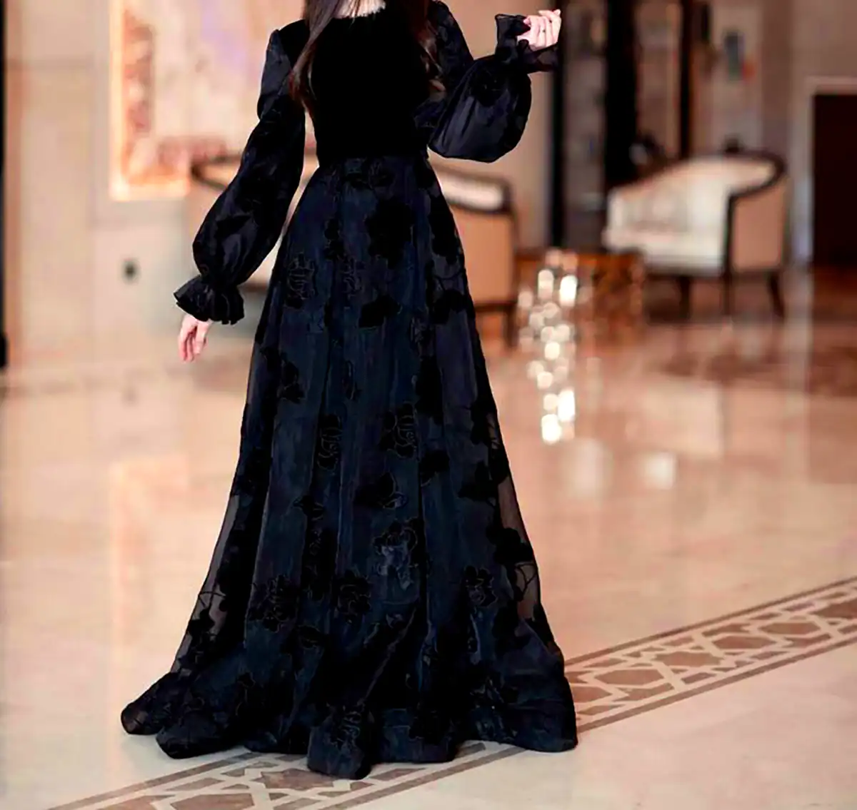 پیراهن مشکی مجلسی