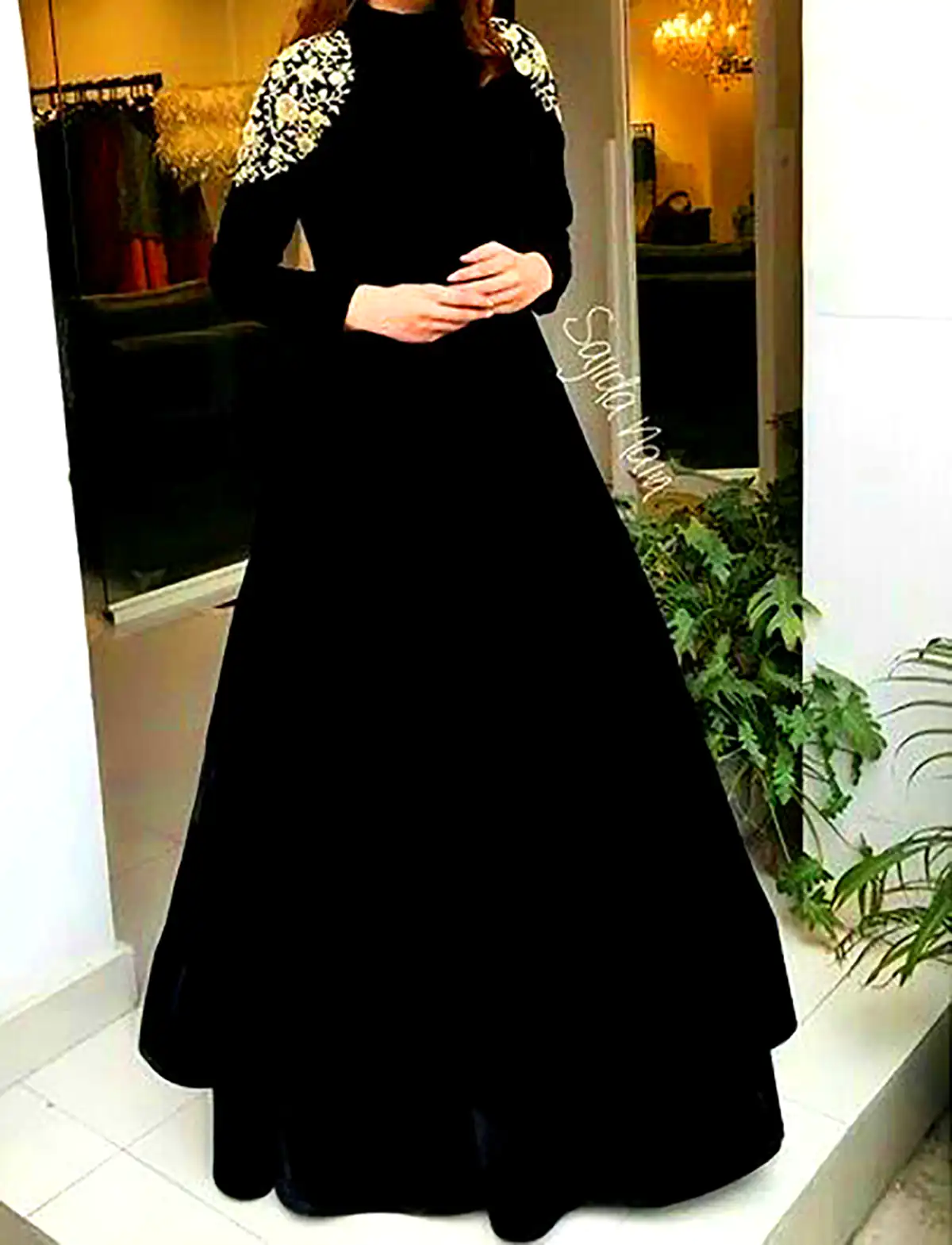 پیراهن مشکی مجلسی