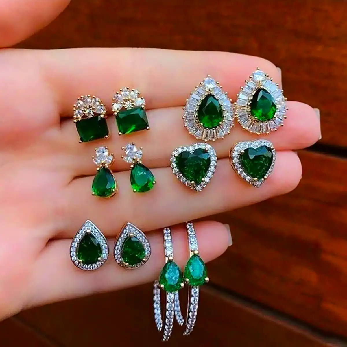 اکسسوری زمردی جدید