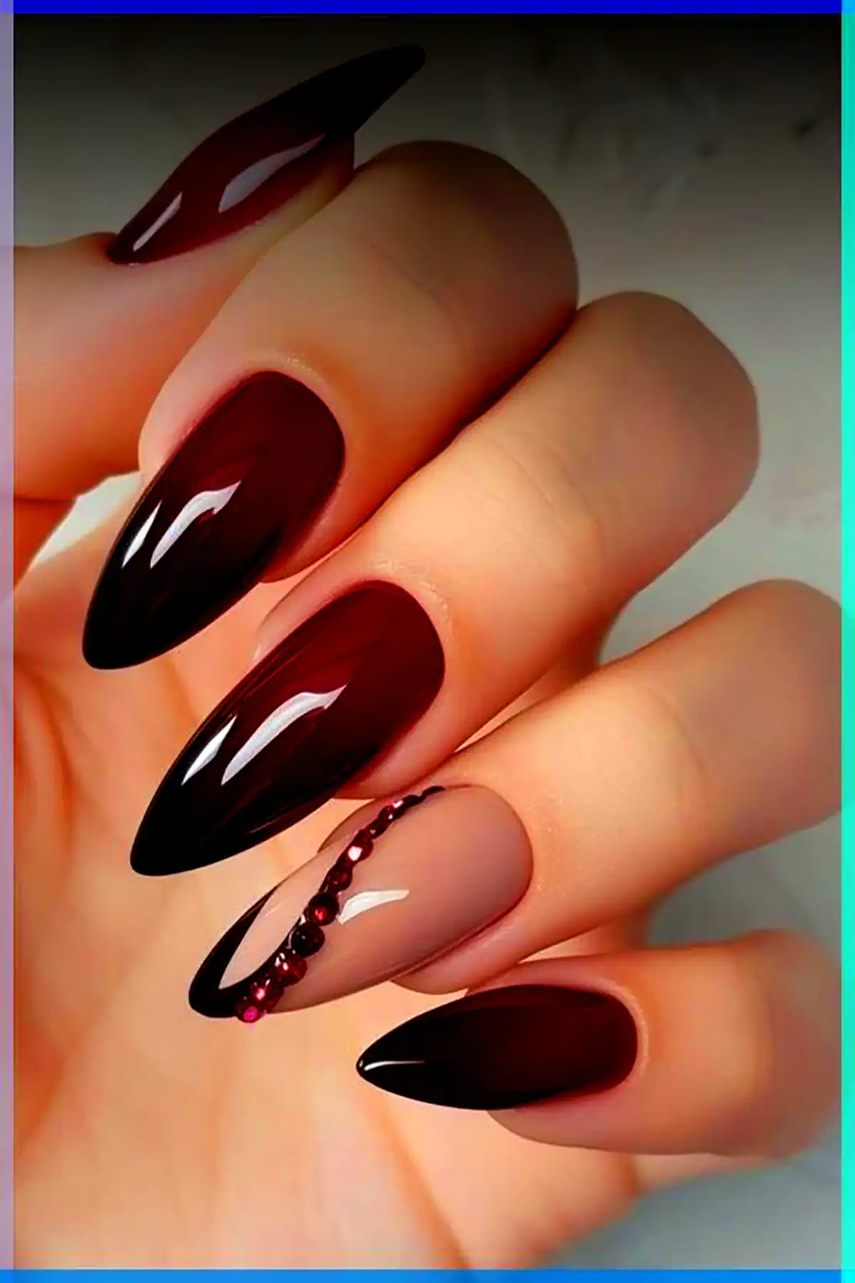 طرح ناخن با کلاس