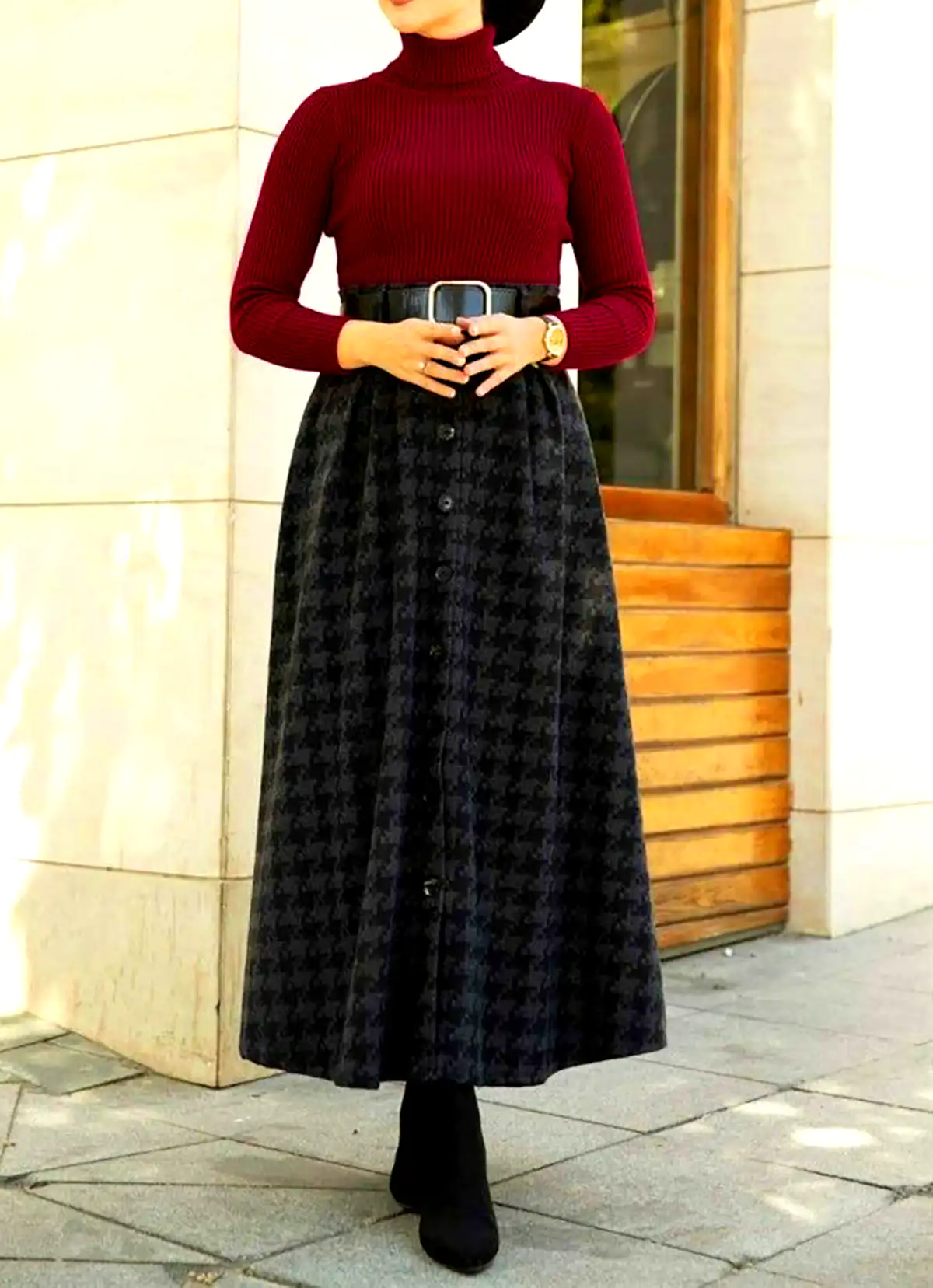 لباس زنانه بلند و پوشیده