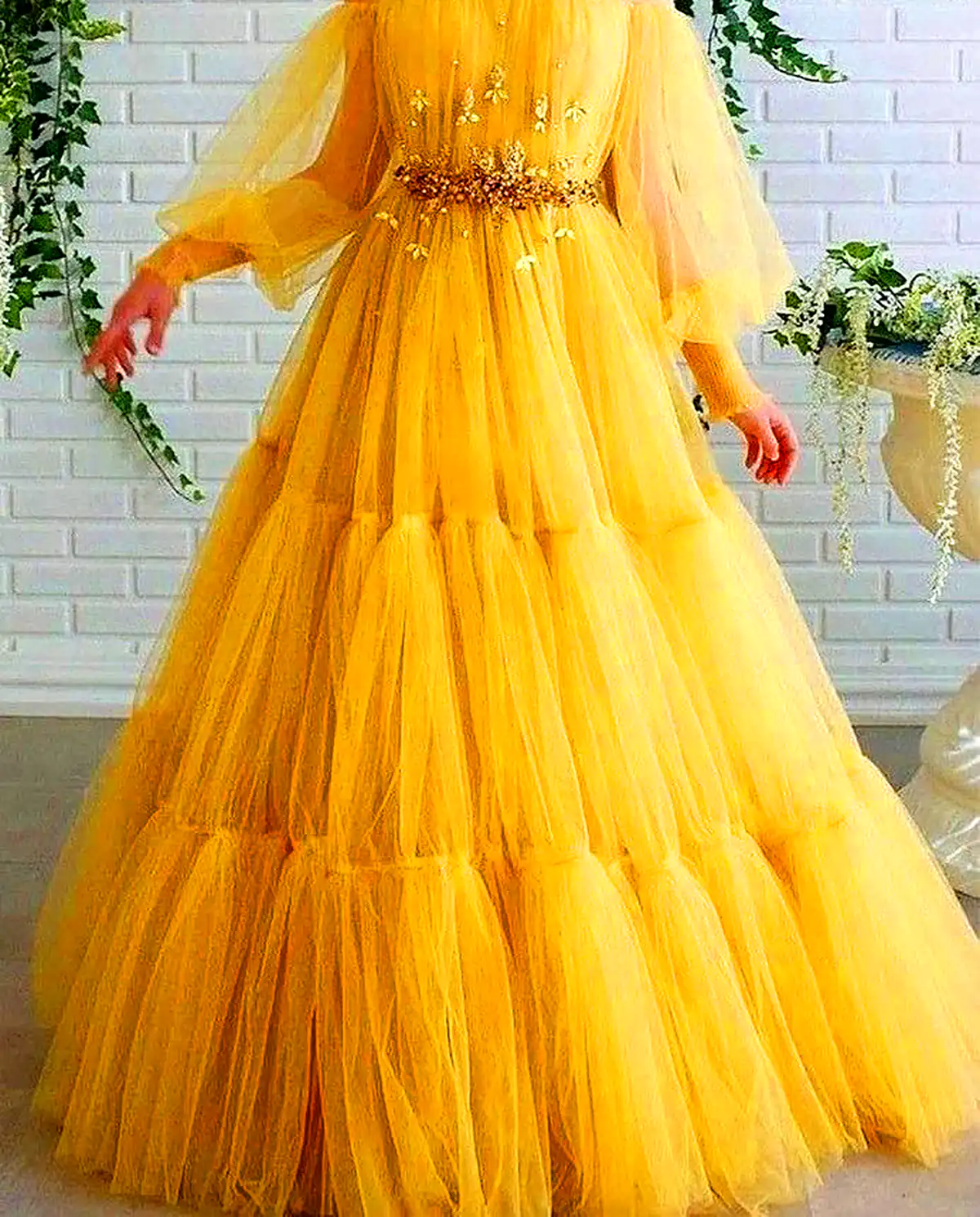پیراهن مجلسی حریر چیندار
