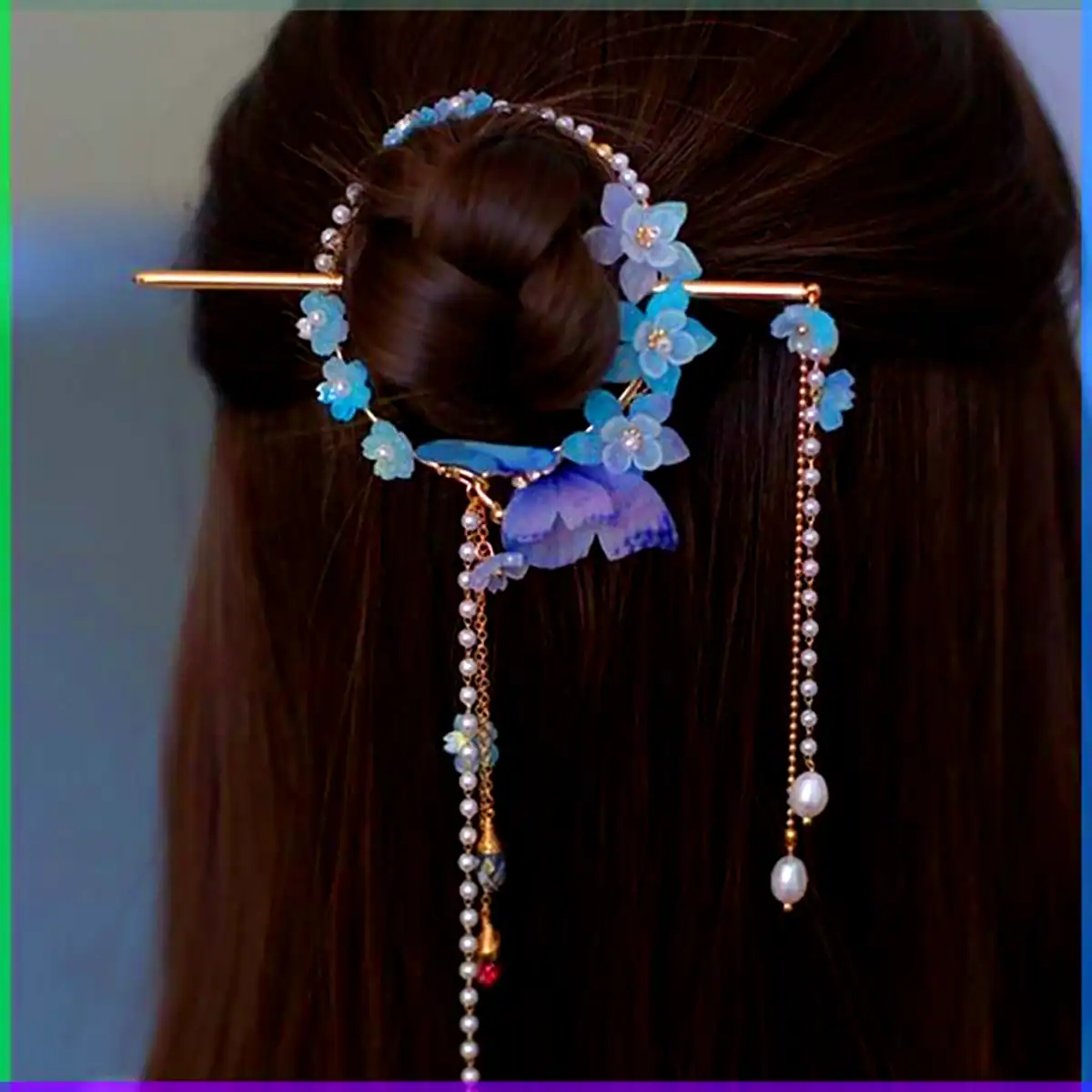 گیره مو ژاپنی فلزی