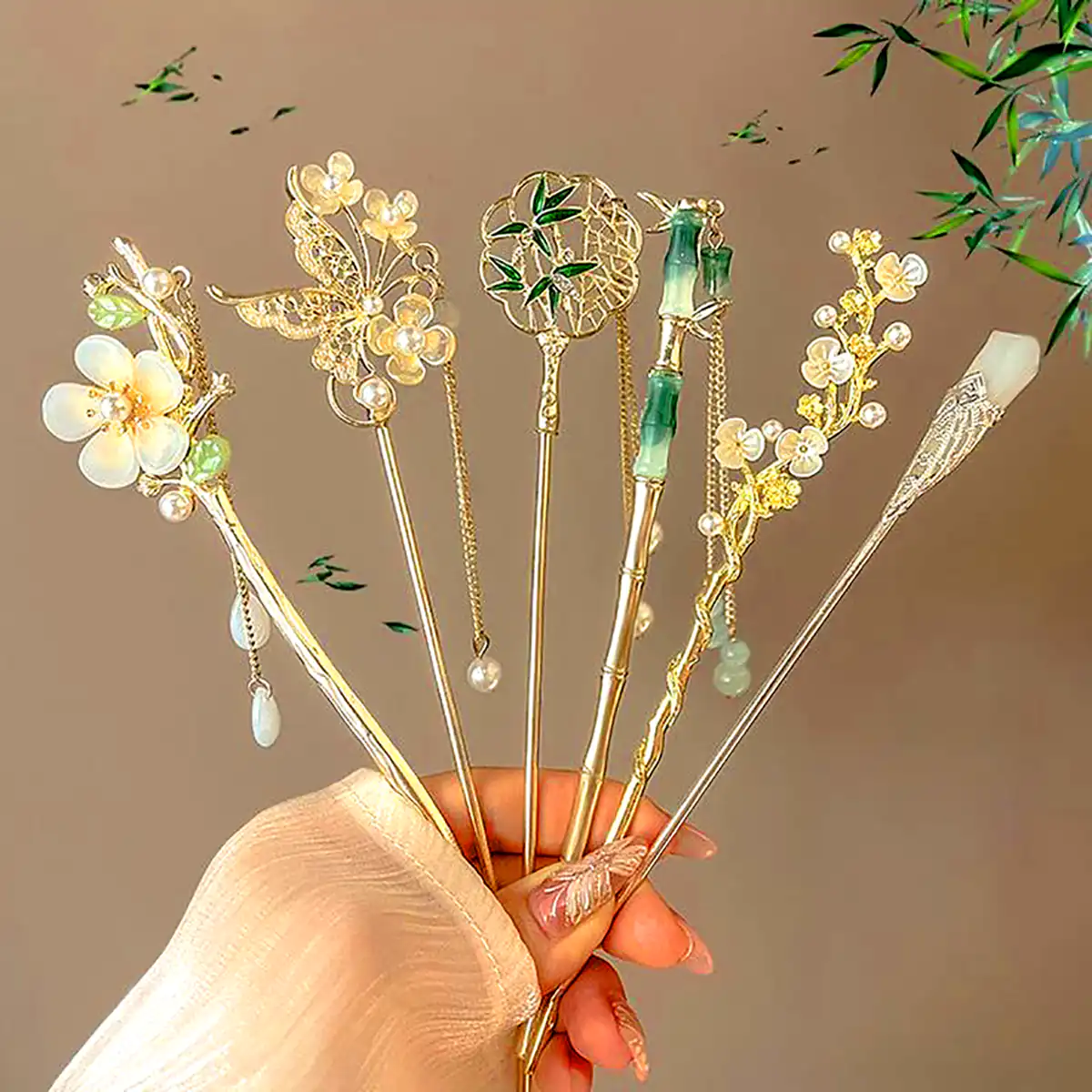 گیره مو ژاپنی فلزی
