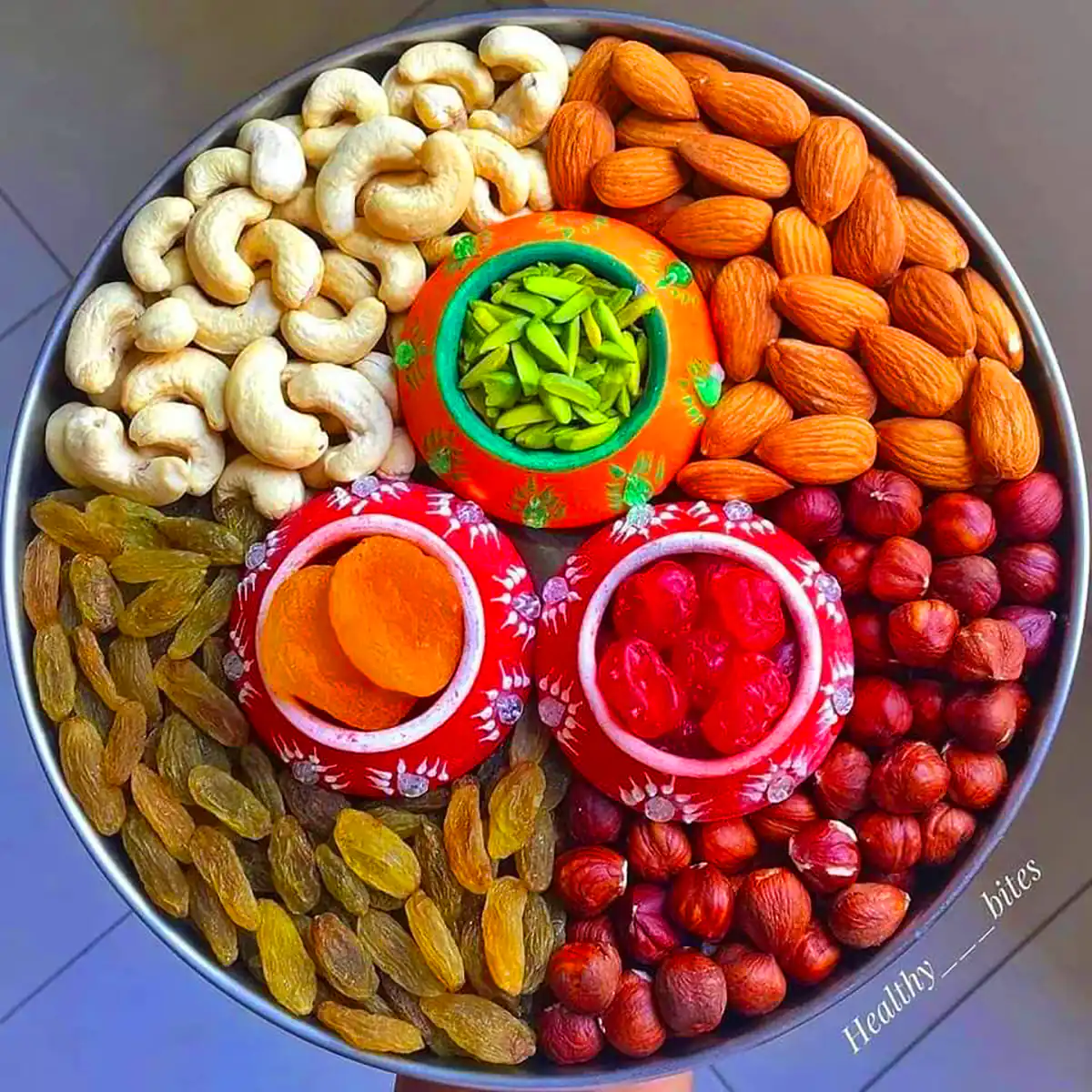 دیزاین آجیل شب یلدایی عروس