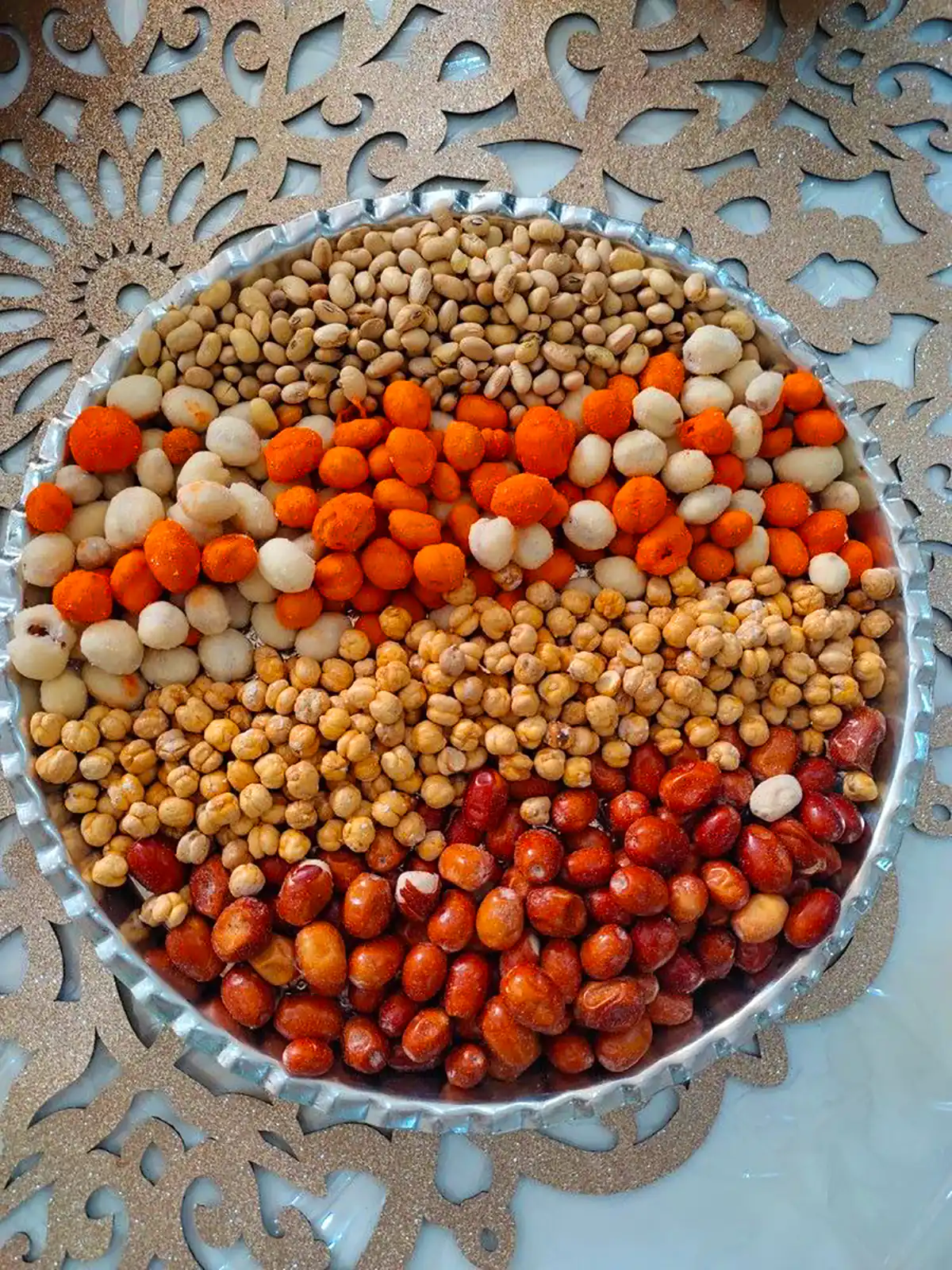 دیزاین آجیل شب یلدایی عروس