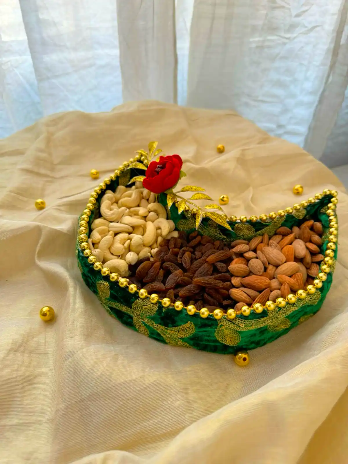 دیزاین آجیل شب یلدایی عروس