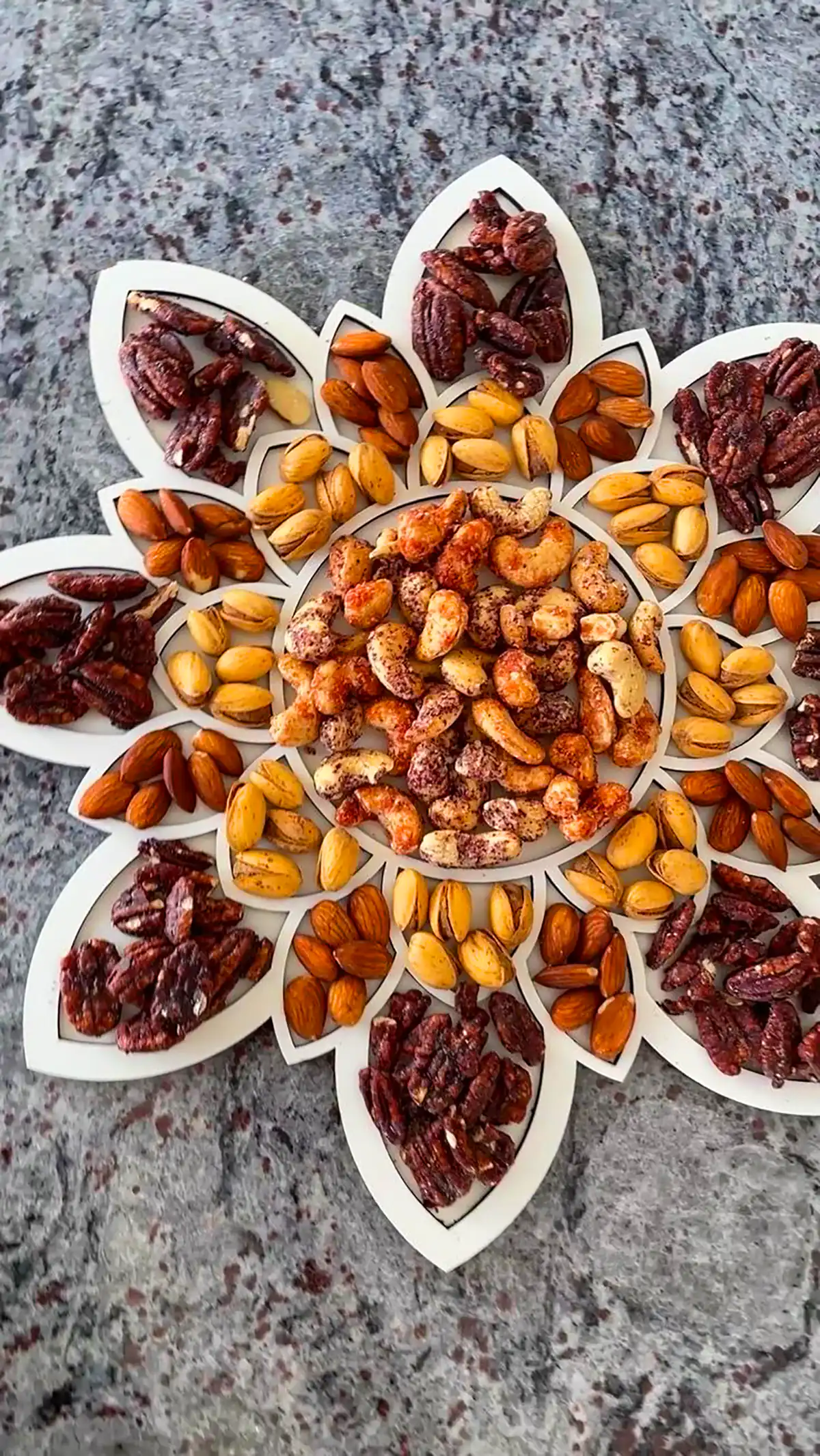 دیزاین آجیل شب یلدایی عروس