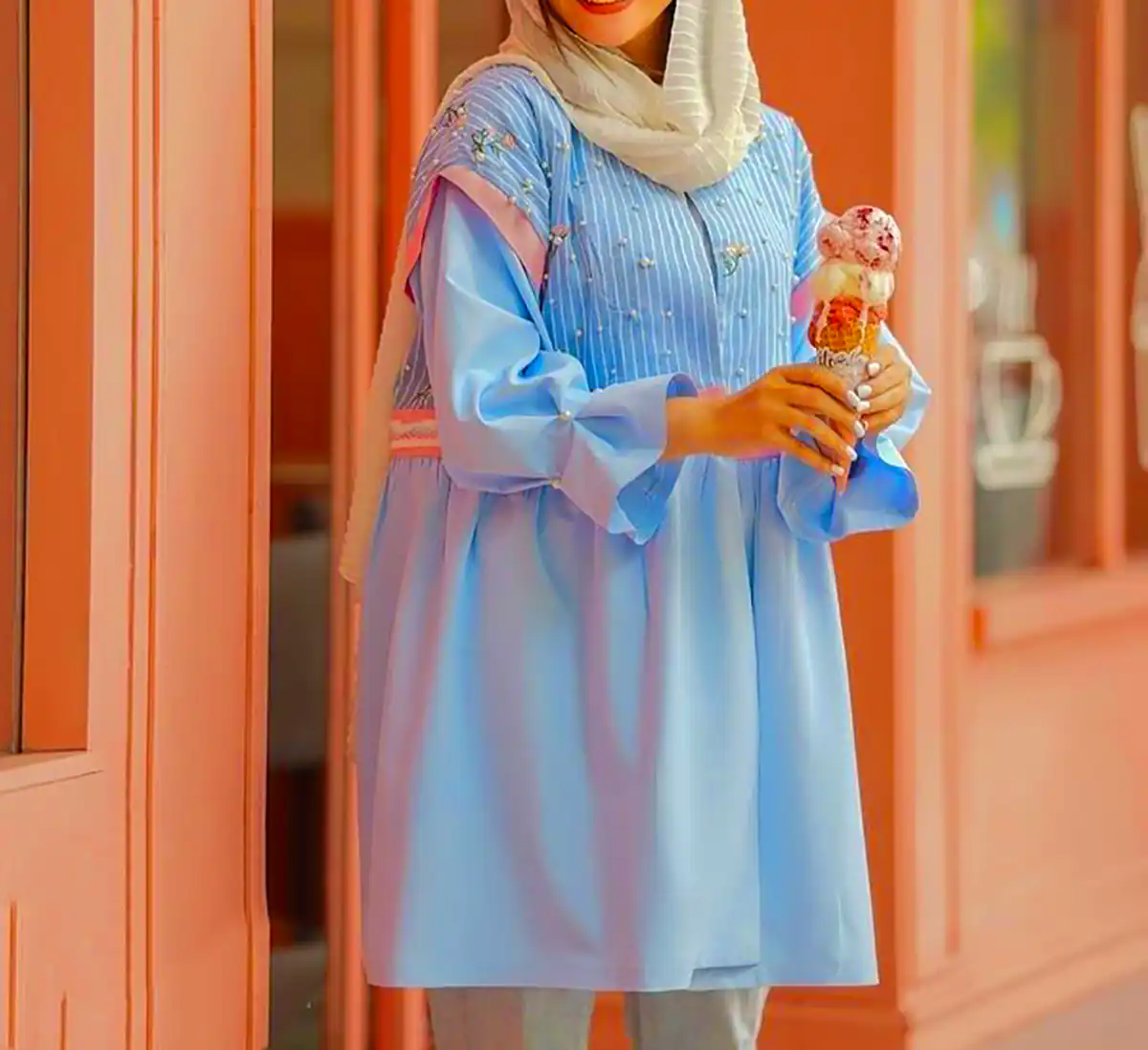 مانتو نخی خاص پسند زنانه