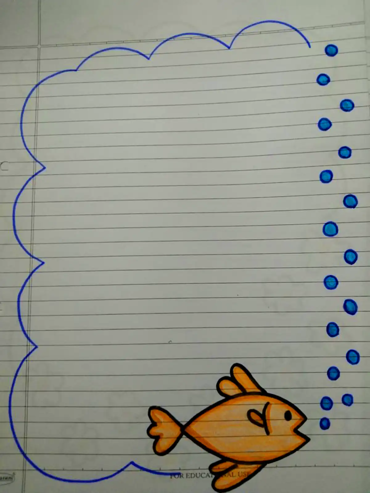 ایده نقاشی دفتر املا