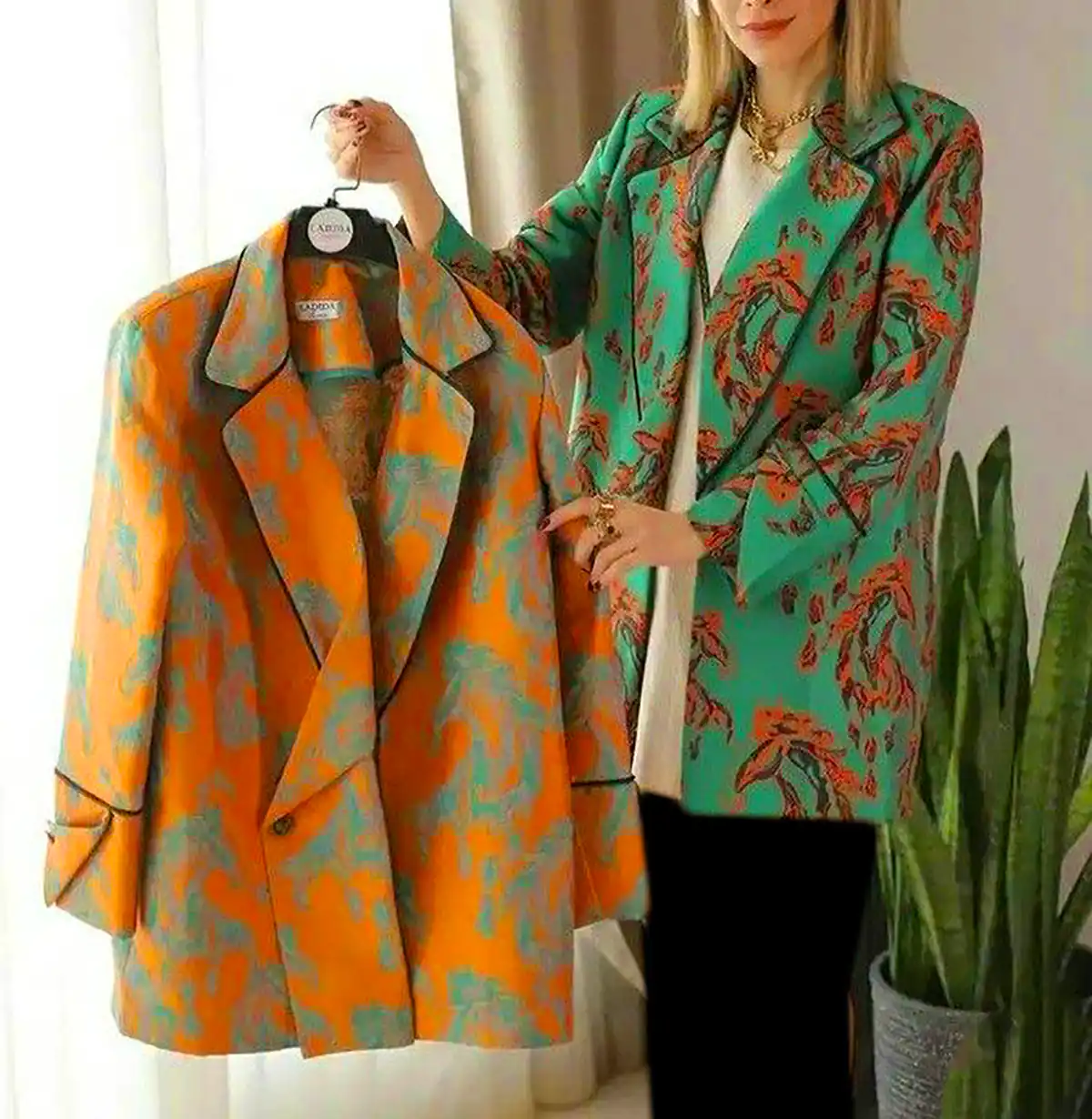 مانتو کارشده و یونیک زنانه