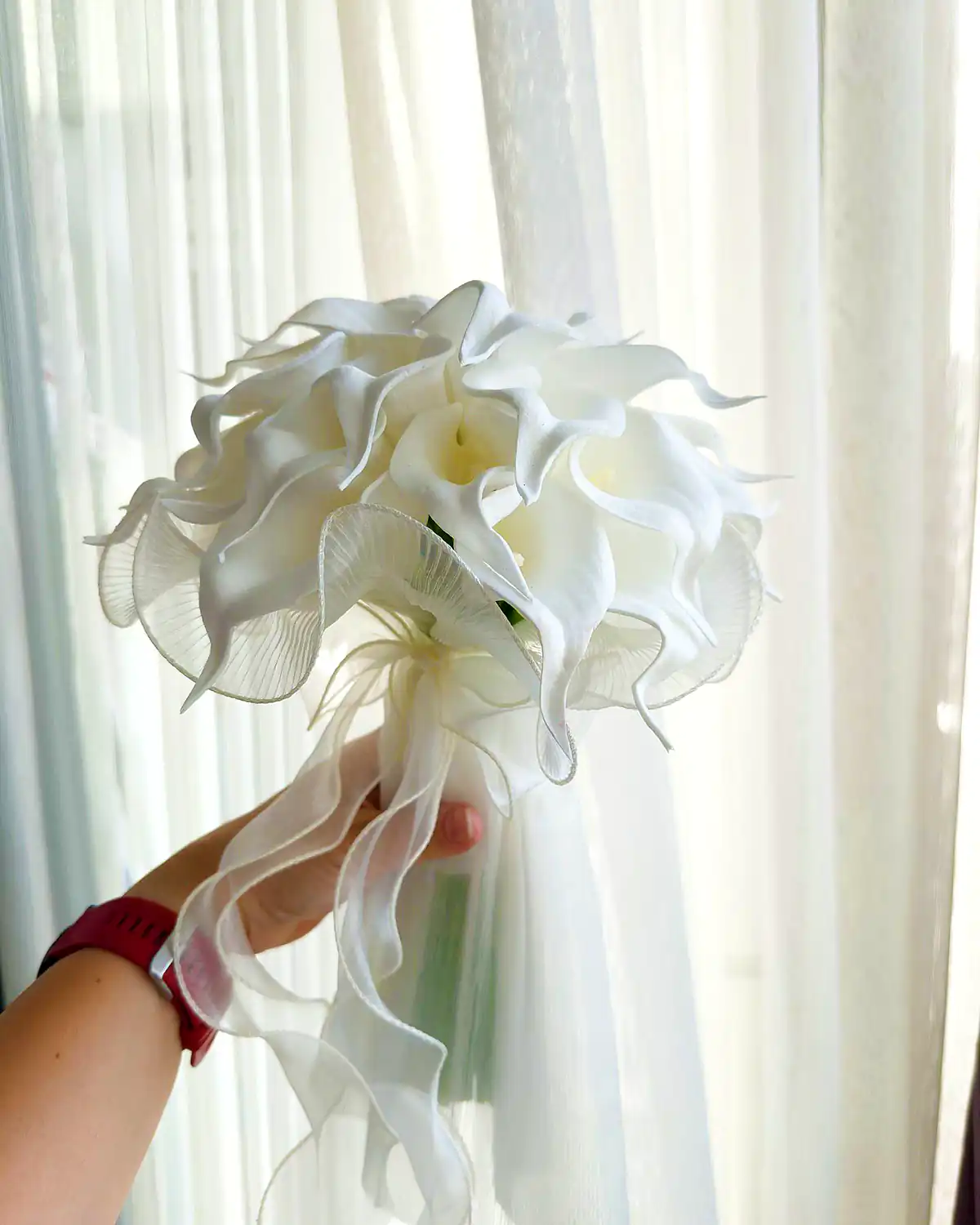 دسته گل شیپوری عروس