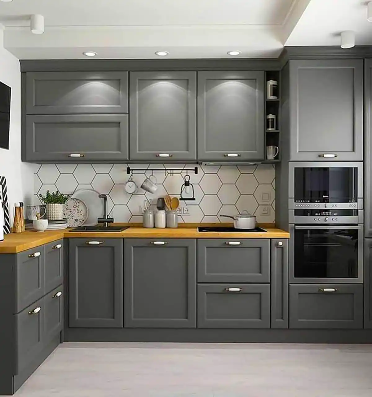 طرح جدید کابینت رنگی