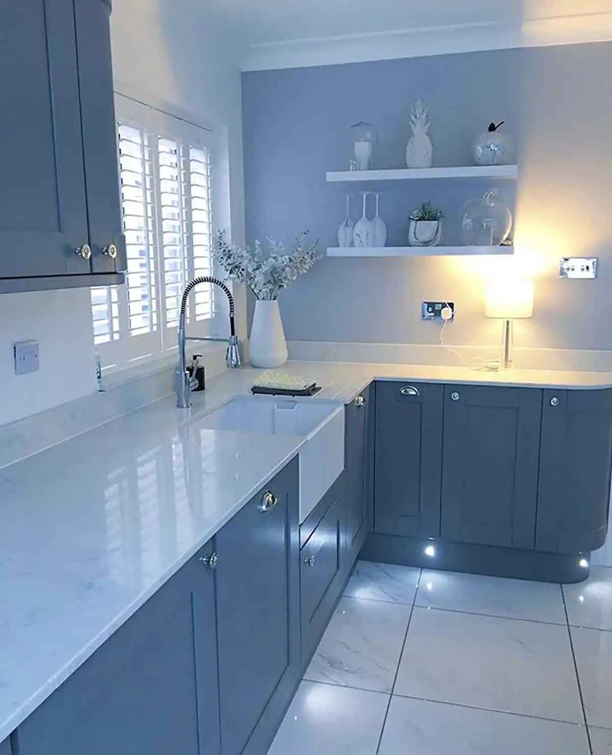 طرح جدید کابینت رنگی