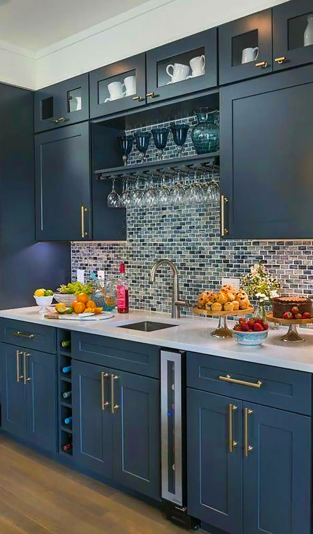 طرح جدید کابینت رنگی