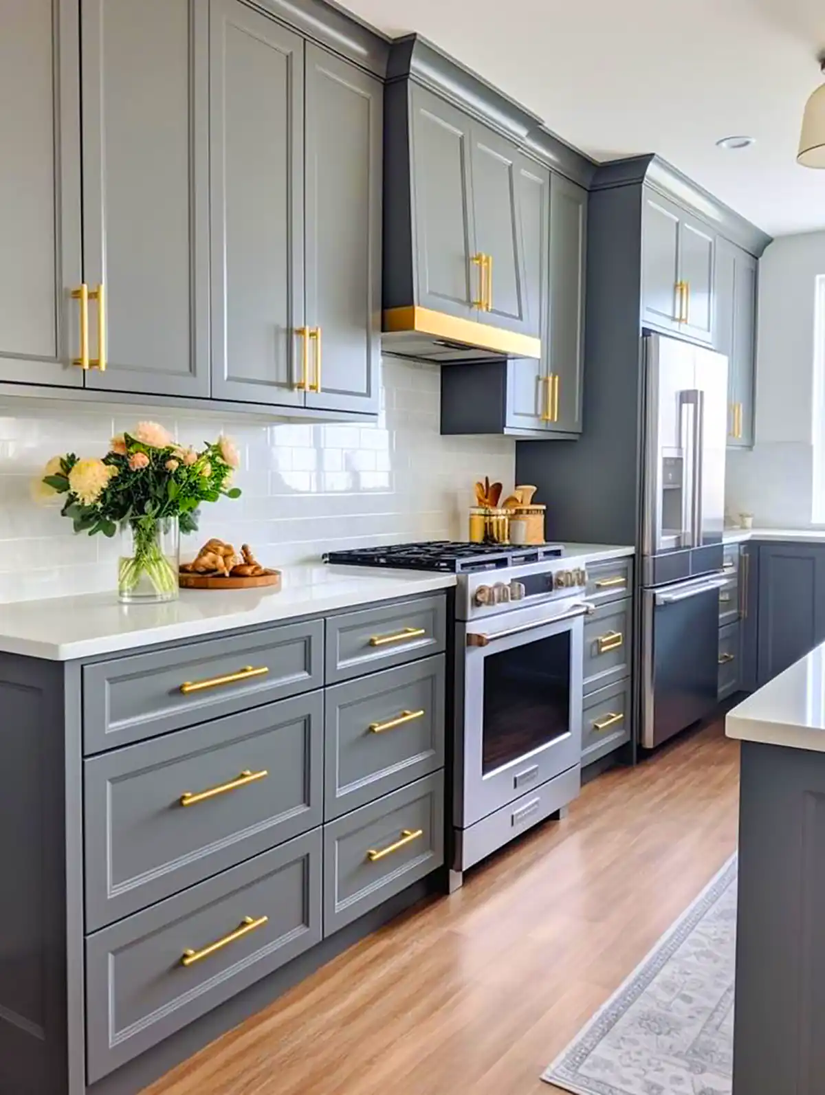 طرح جدید کابینت رنگی