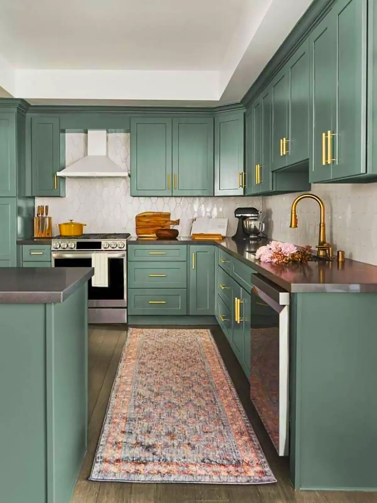 طرح جدید کابینت رنگی