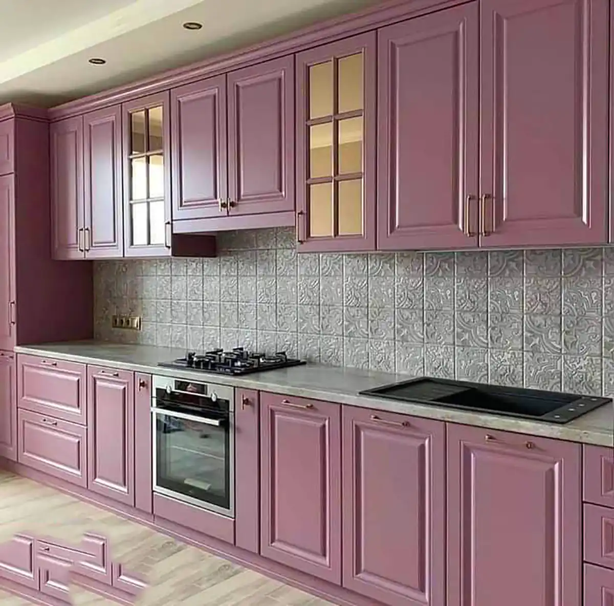 طرح جدید کابینت رنگی