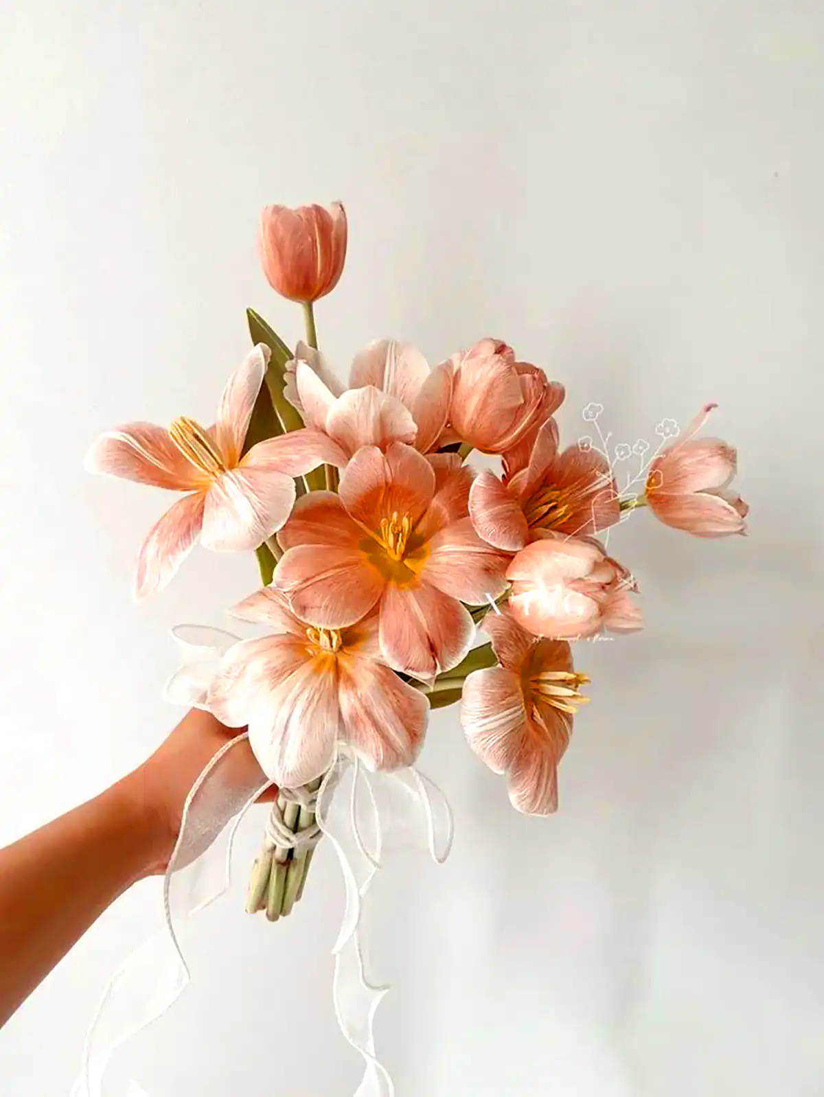 دسته گل جذاب عروس