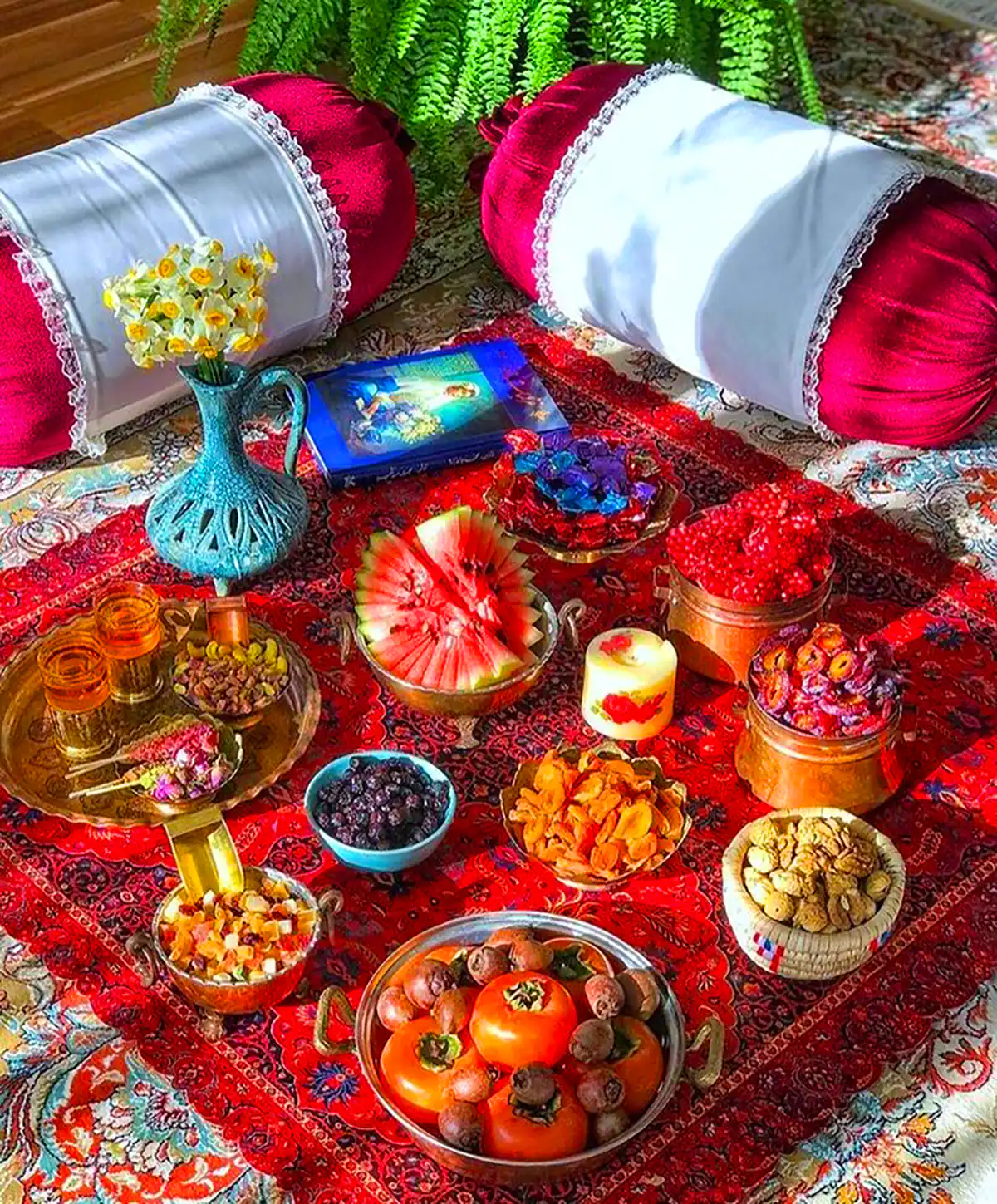 ترئین سفره شب چله