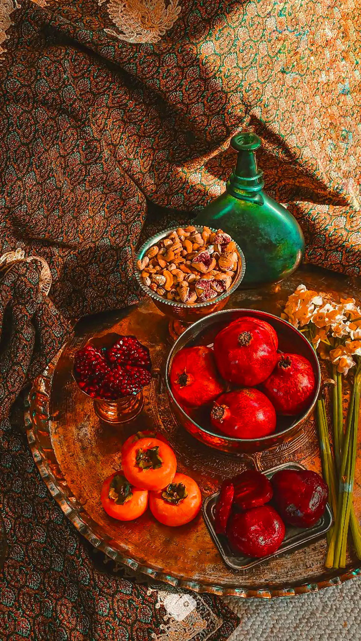 ترئین سفره شب چله